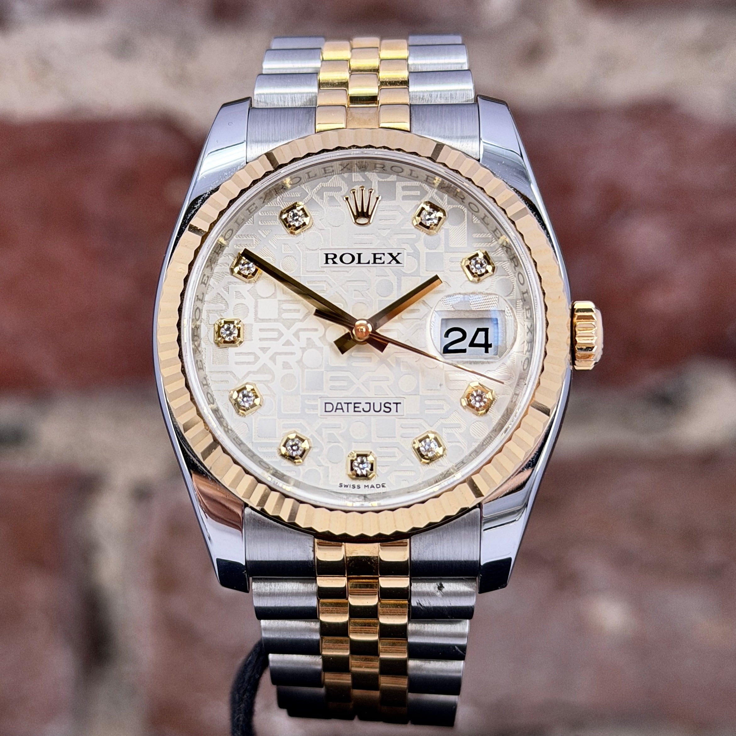 Rolex Datejust 36 - Rolex Zifferblatt mit Diamanten, Ref.116233, Modell 2011