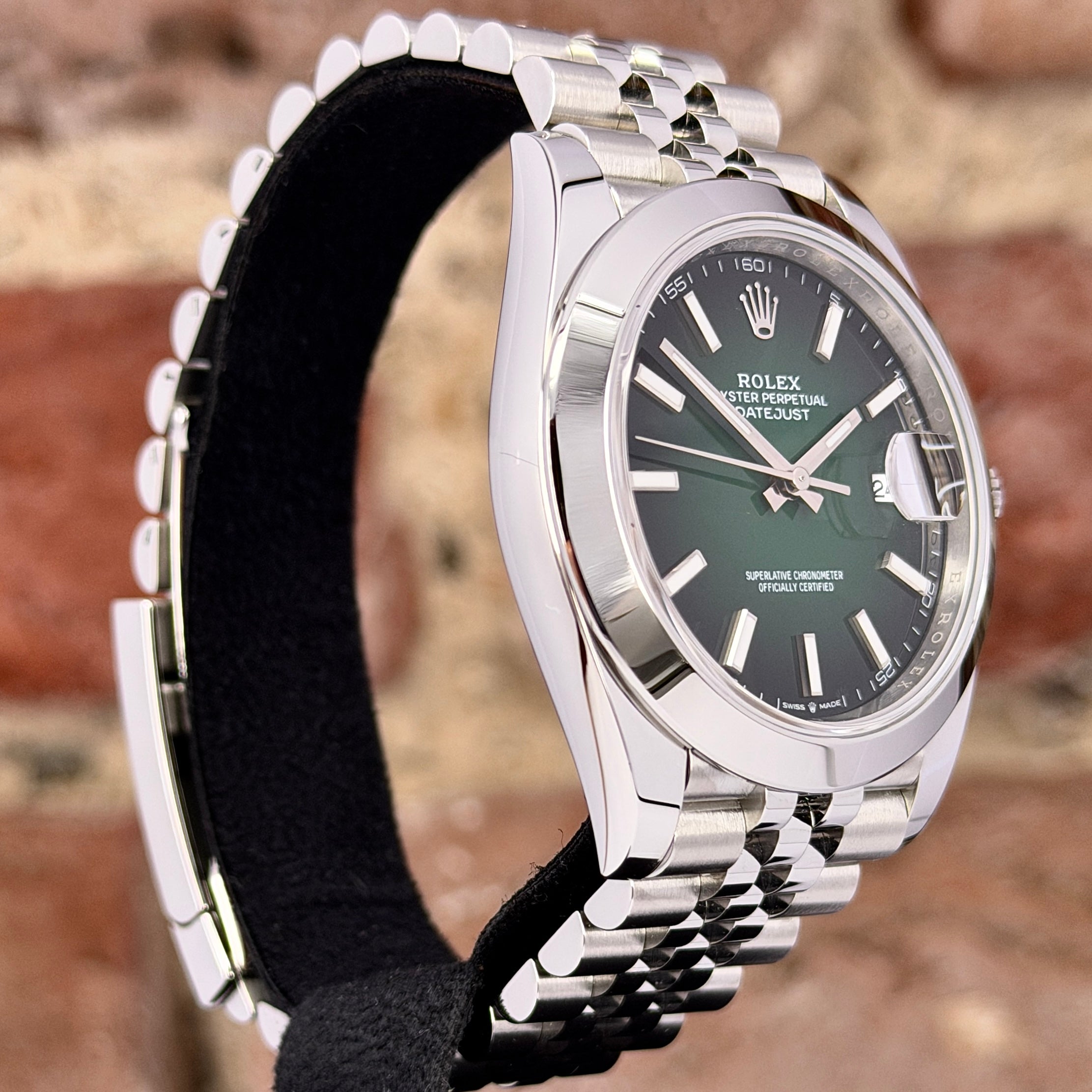 Rolex Datejust 41 - Grünes Ombré Zifferblatt, Ref.126300 Modell 2026