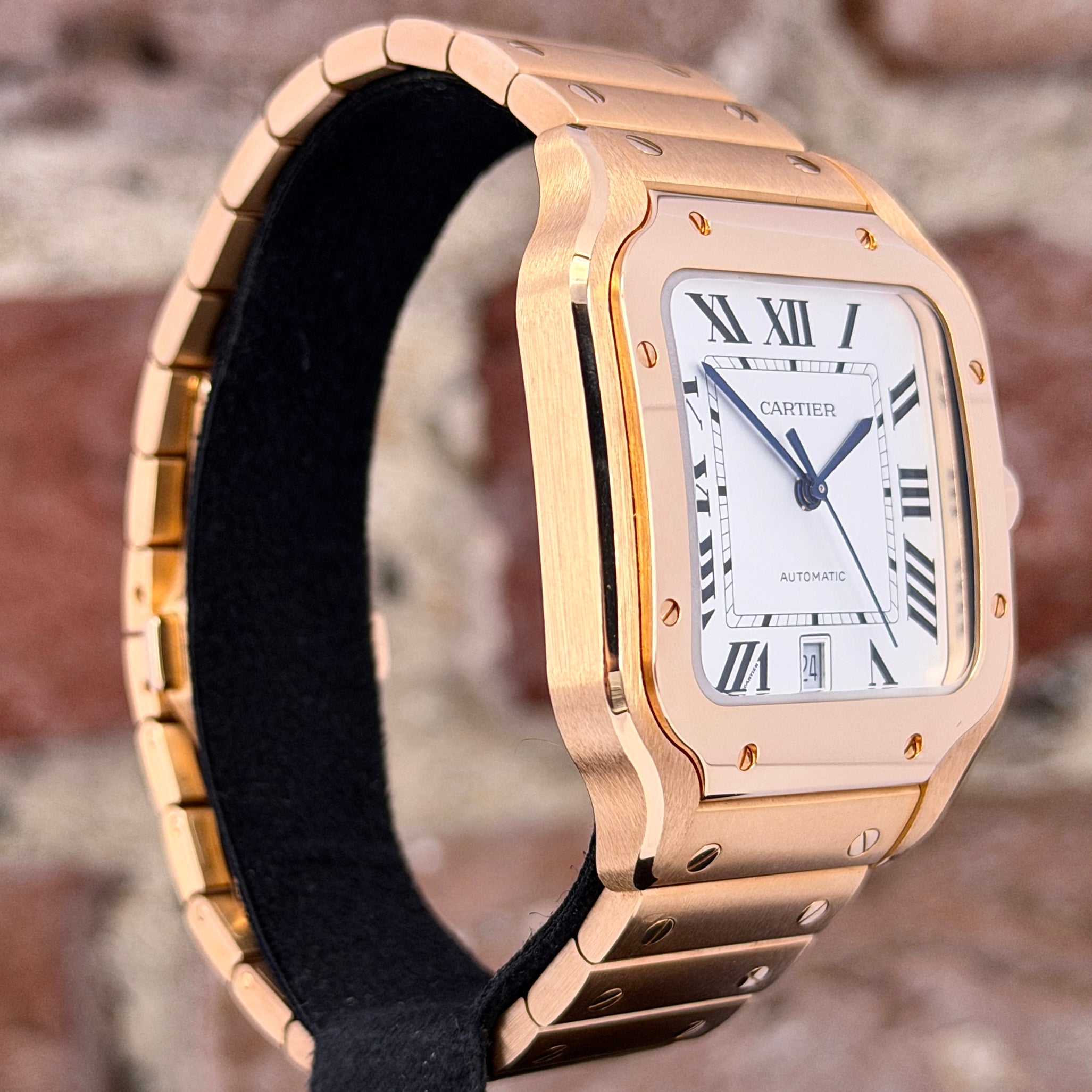 Cartier Santos - Weißes Zifferblatt, Ref.WGSA0018, Modell 2022
