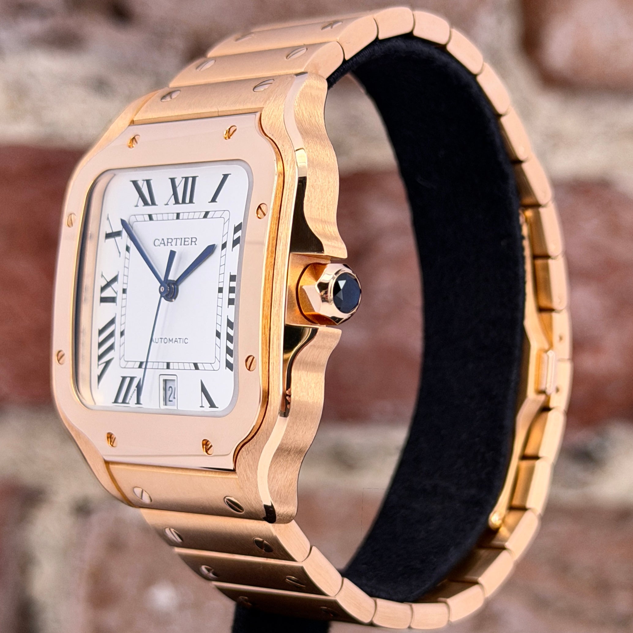 Cartier Santos - Weißes Zifferblatt, Ref.WGSA0018, Modell 2022