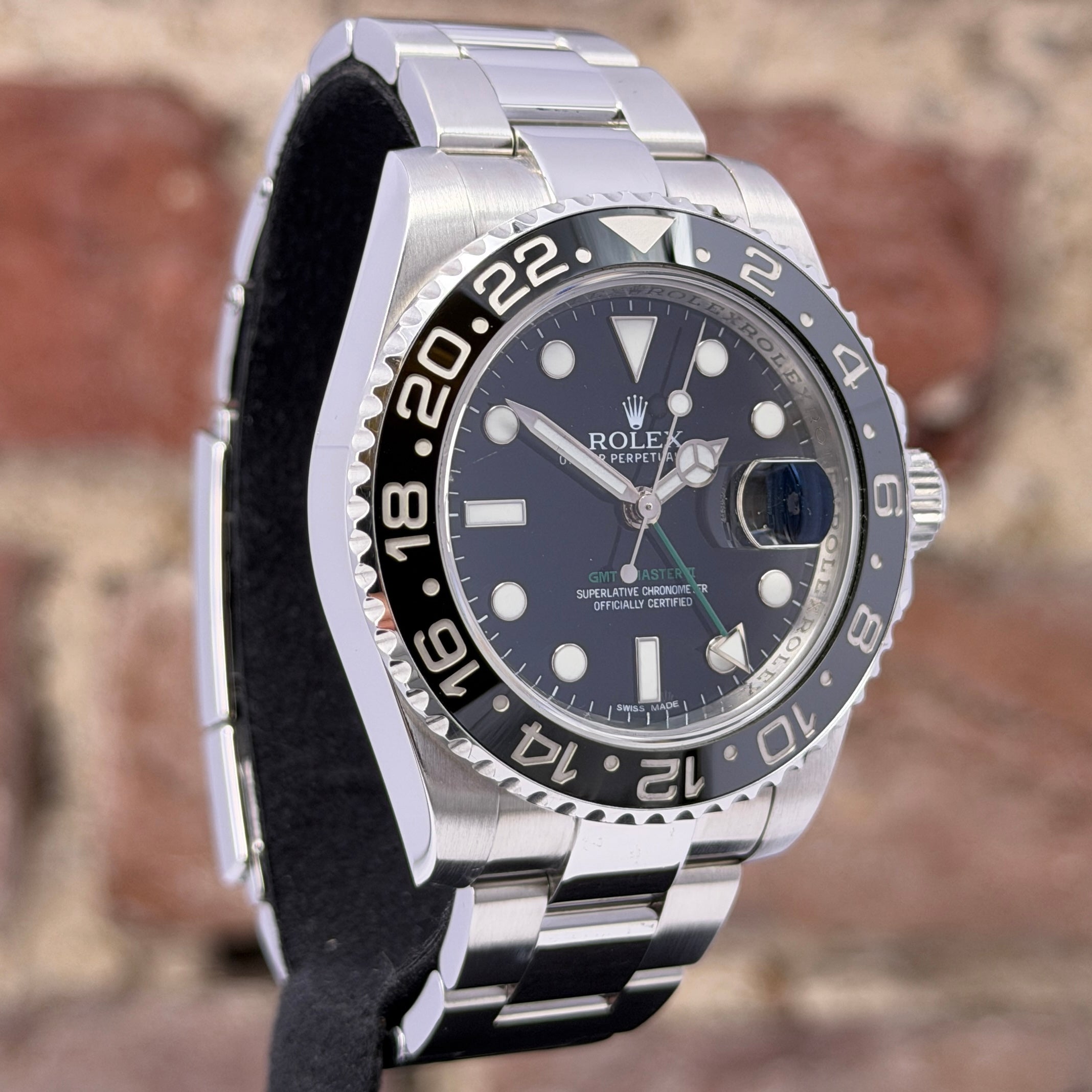 Rolex Gmt Master II - Schwarzes Zifferblatt, Modell 2013, Ref.116710LN