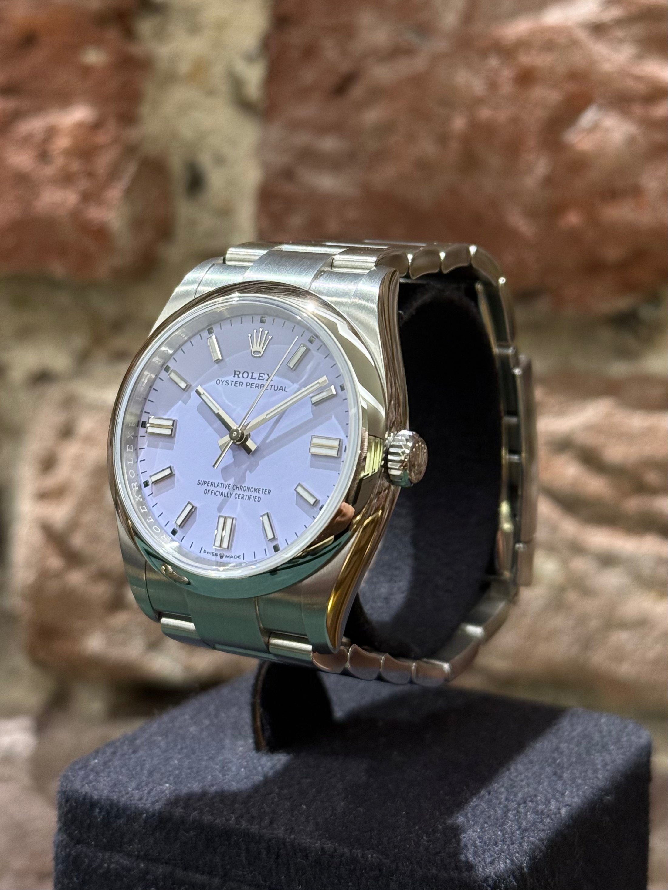 Rolex Oyster Perpetual 36 - Lavender Zifferblatt, Modell 2025, Ref.126000