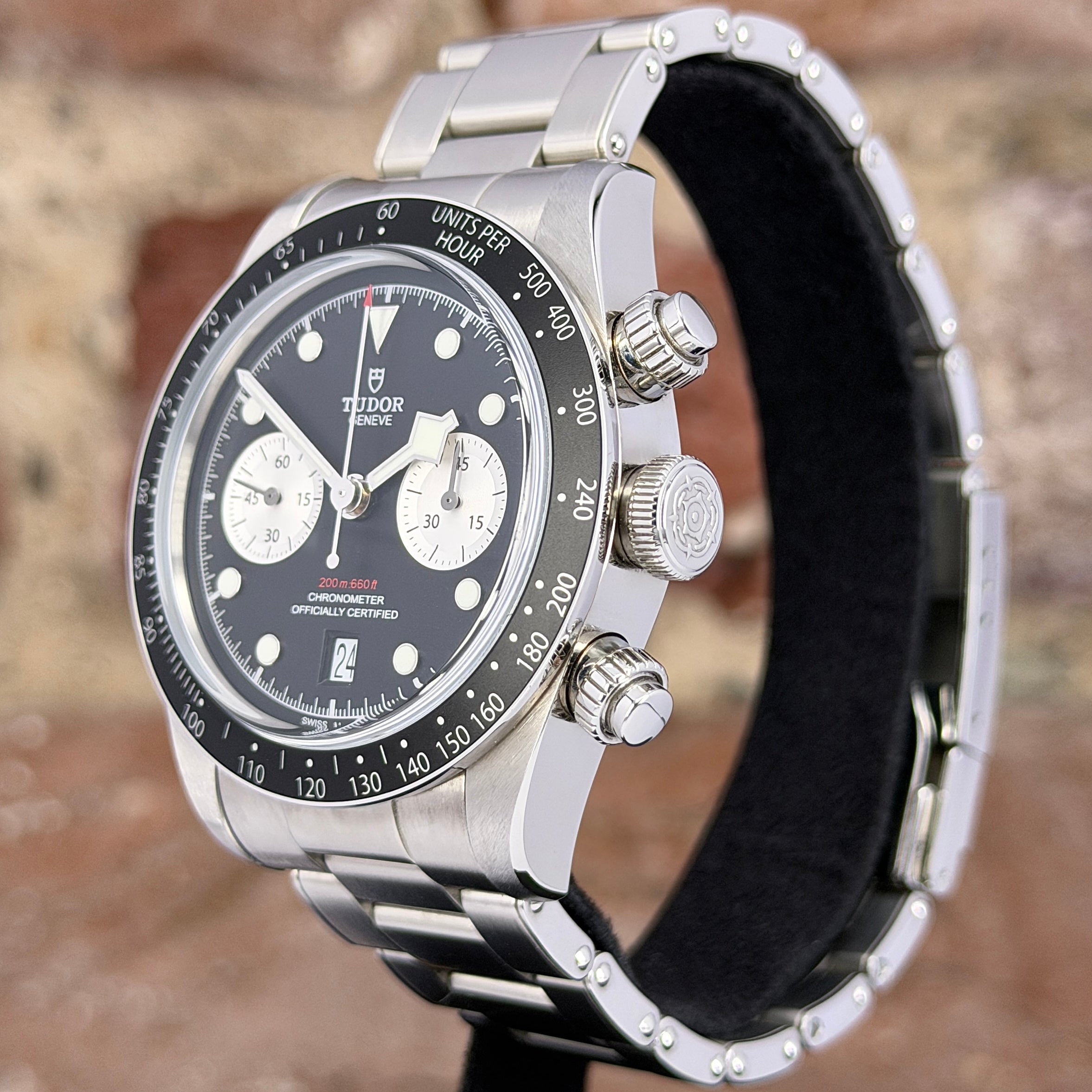 Tudor Black Bay Chrono 41 - Schwarzes Zifferblatt, Modell 2025, Ref. 79360N