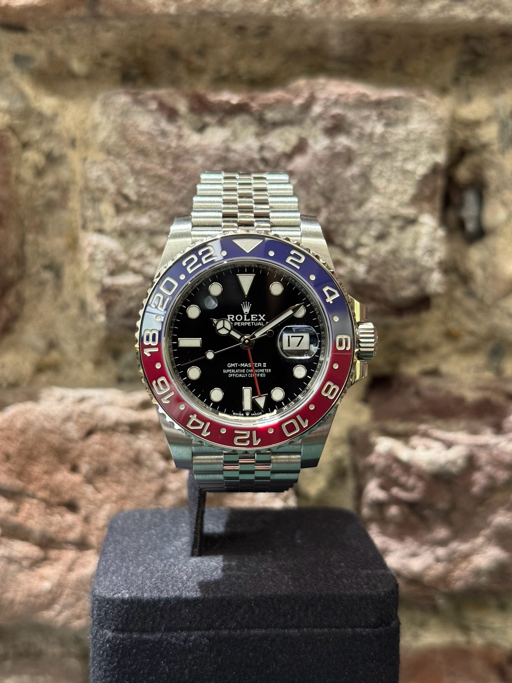 Rolex Gmt Master II - Schwarzes Zifferblatt, Modell 2025, Ref.126710BLRO