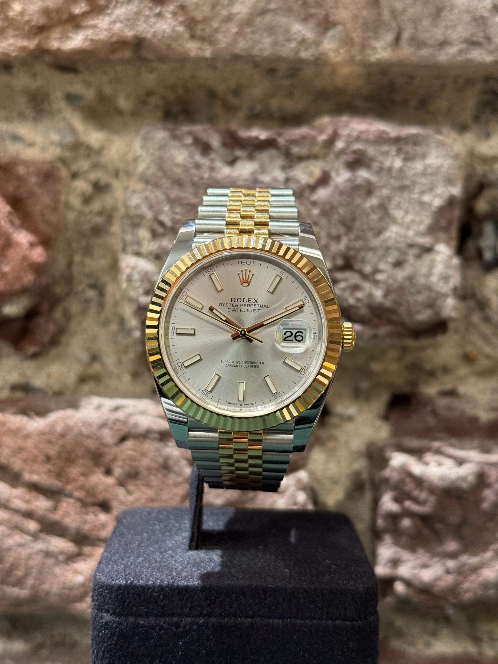 Rolex Datejust 41 - Silbernes Zifferblatt, Modell 2020, Ref.126333