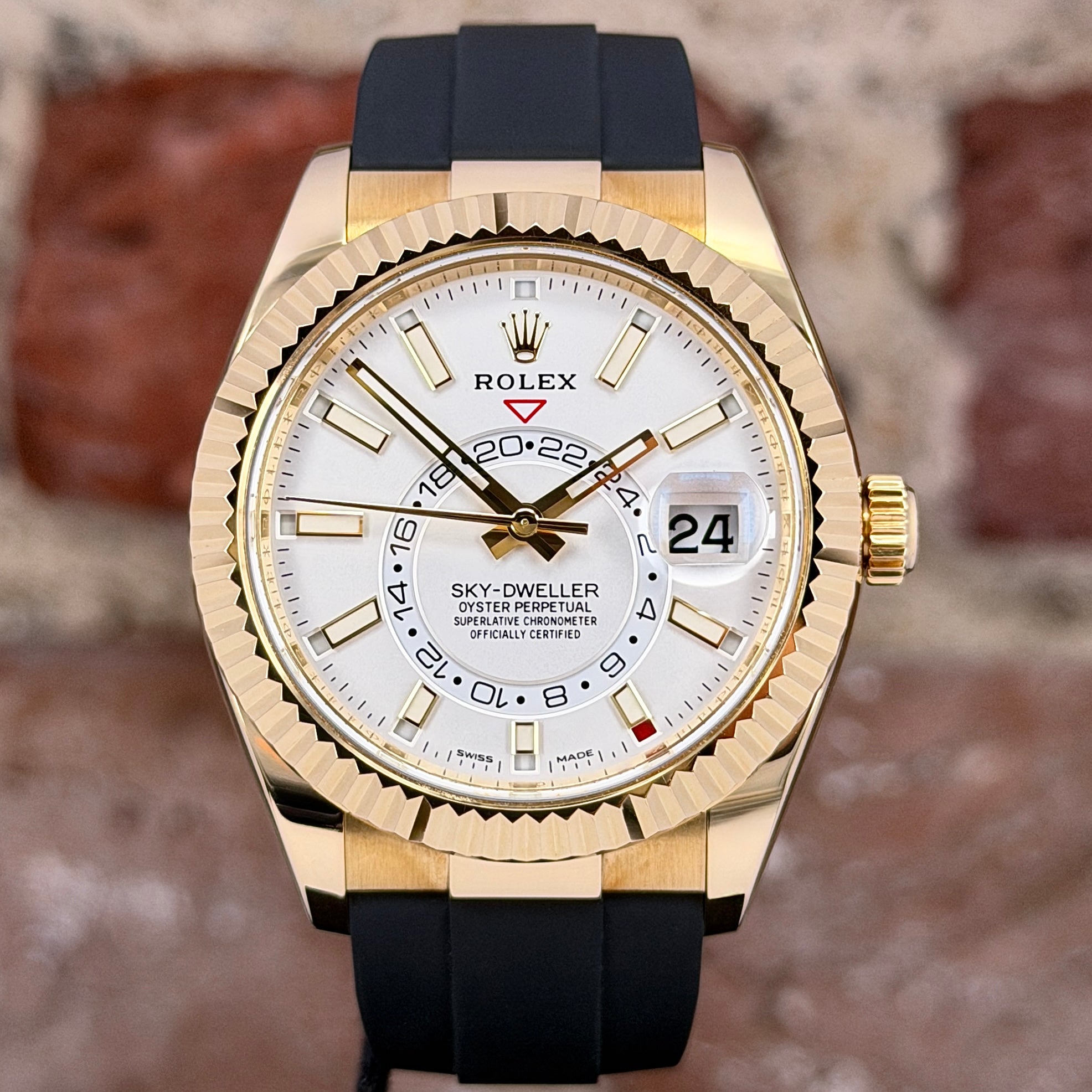 Rolex Skydweller 42 - Weißes Zifferblatt, Modell 2021, Ref.326238