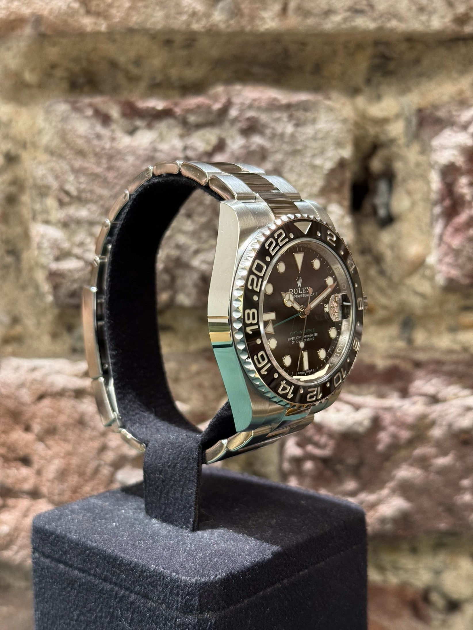Rolex Gmt Master II - Schwarzes Zifferblatt, Modell 2019, Ref.116710LN