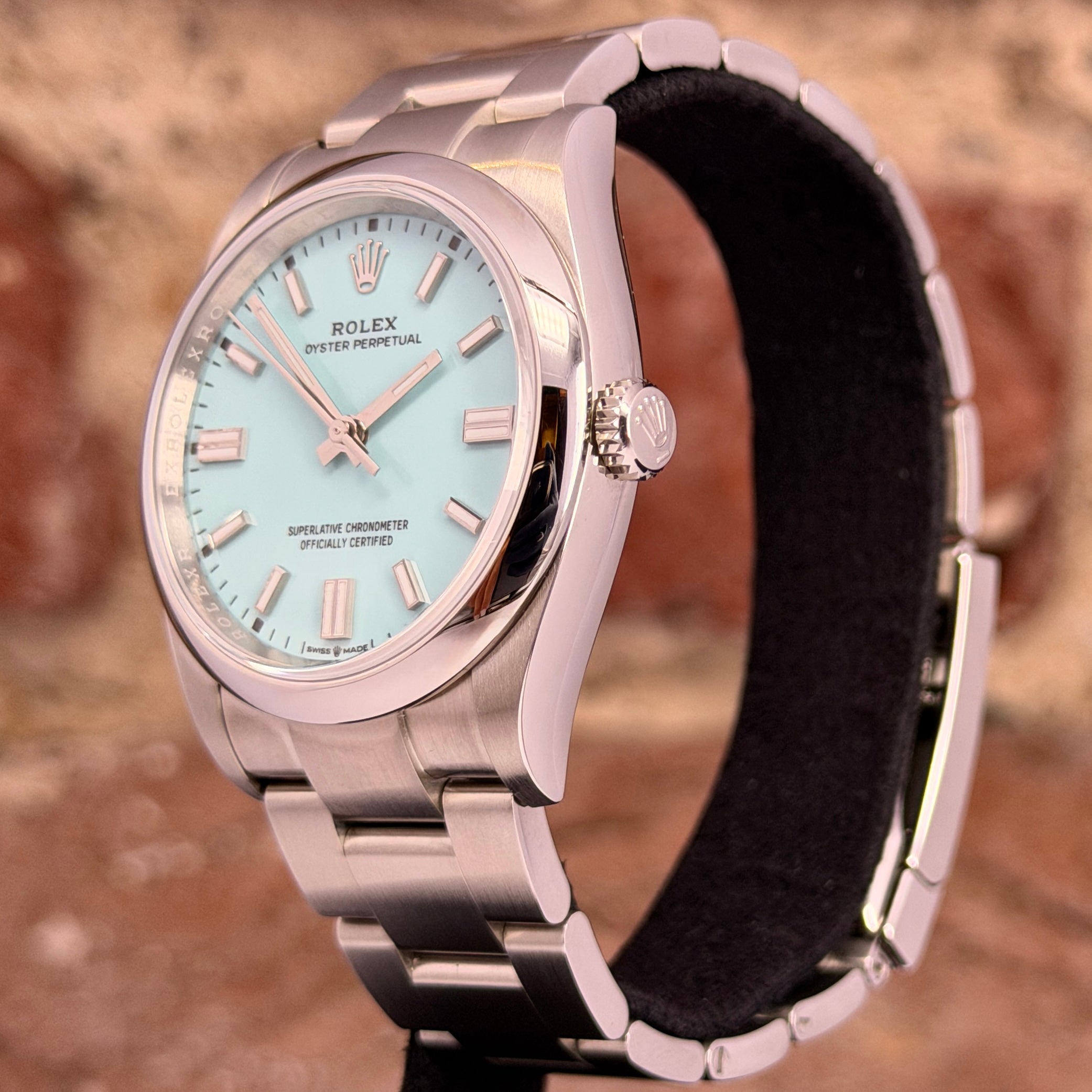 Rolex Oyster Perpetual 36 - Türkises Zifferblatt Tiffany, Modell 2024, Ref.126000