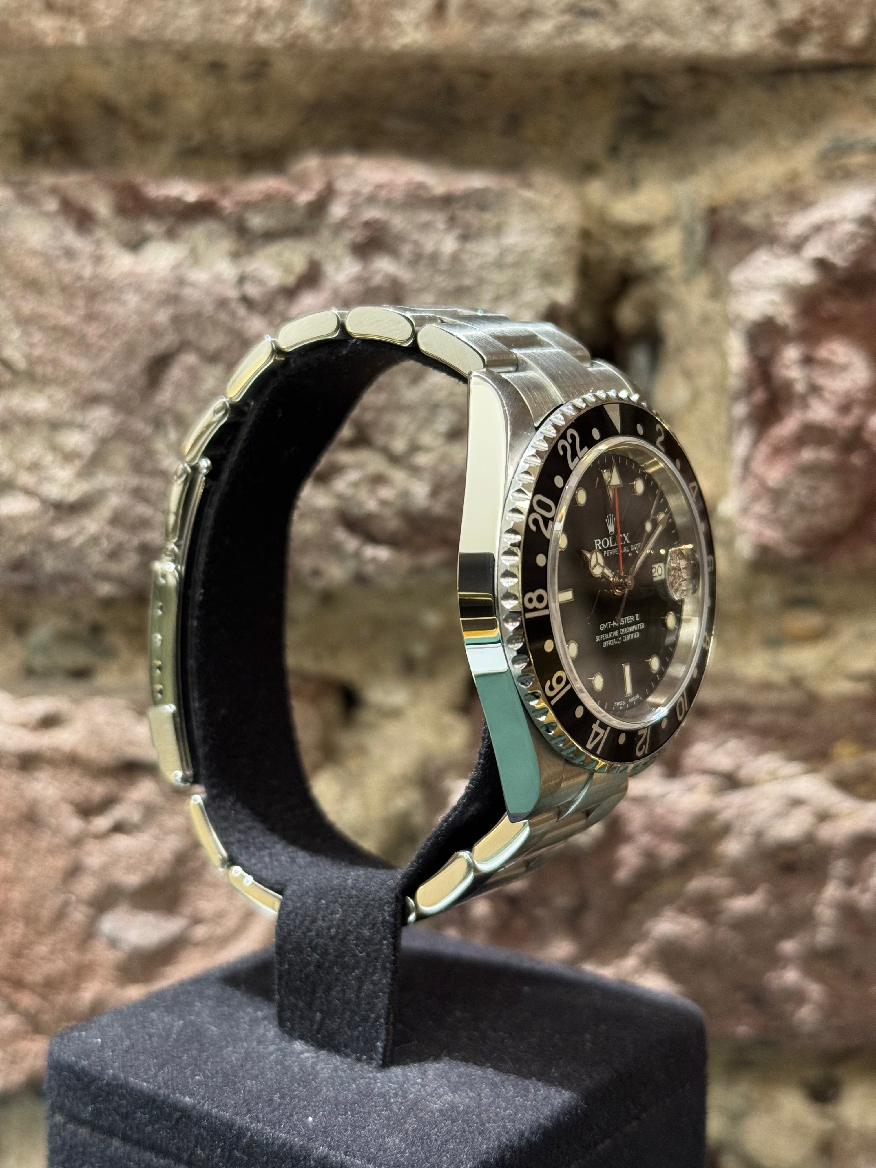 Rolex Gmt Master II - Schwarzes Zifferblatt, Ref.16710