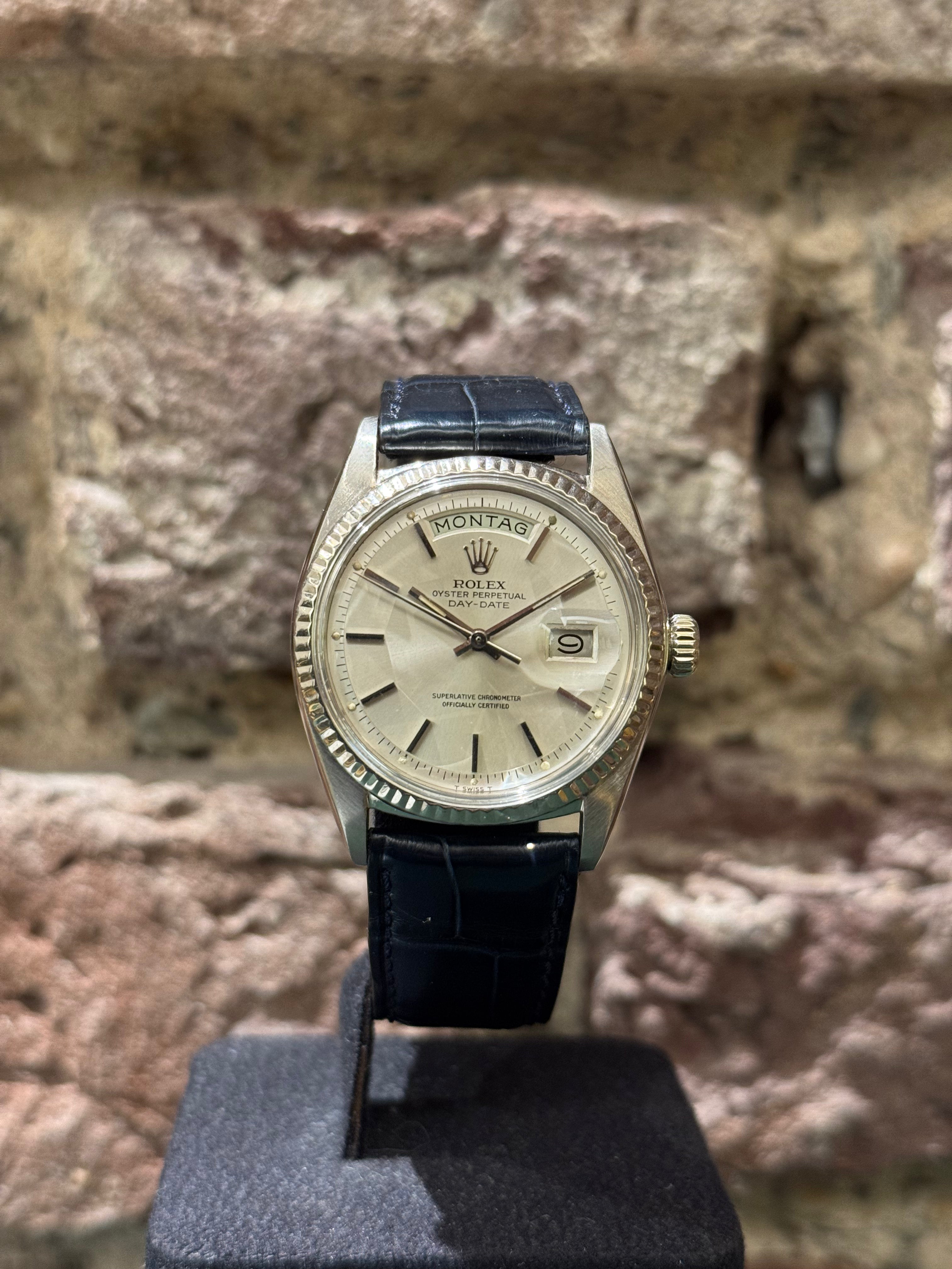 Rolex Daydate 36 - Silbernes Ziffernblatt, Ref. 1803