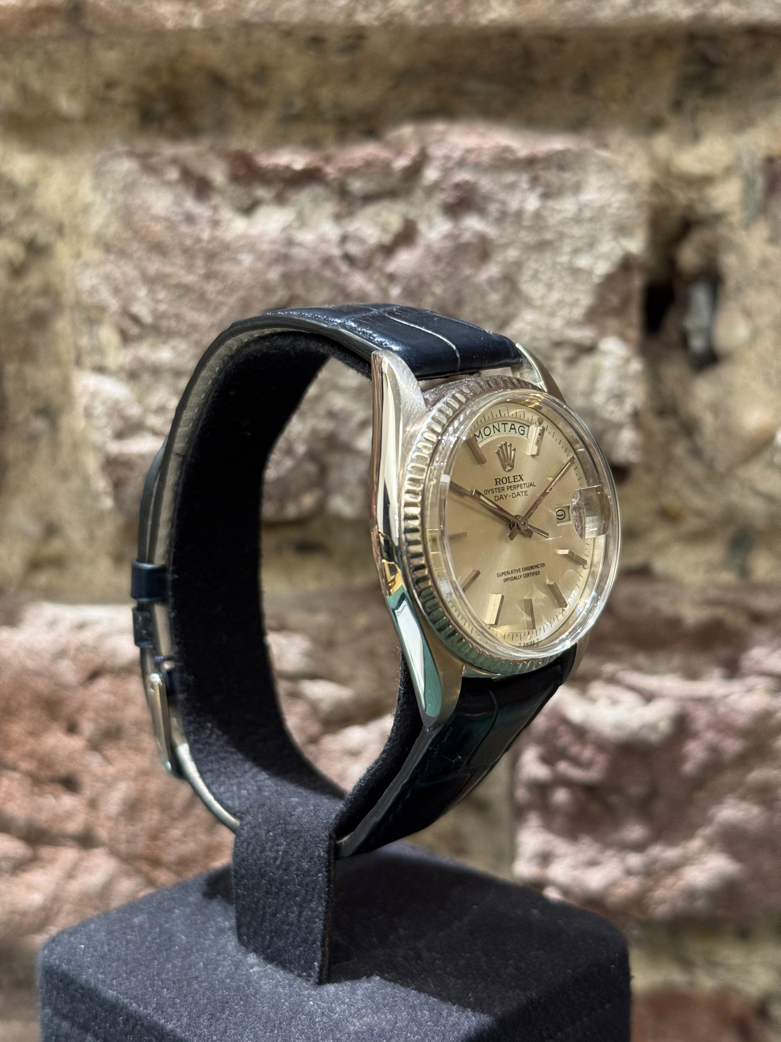 Rolex Daydate 36 - Silbernes Ziffernblatt, Ref. 1803