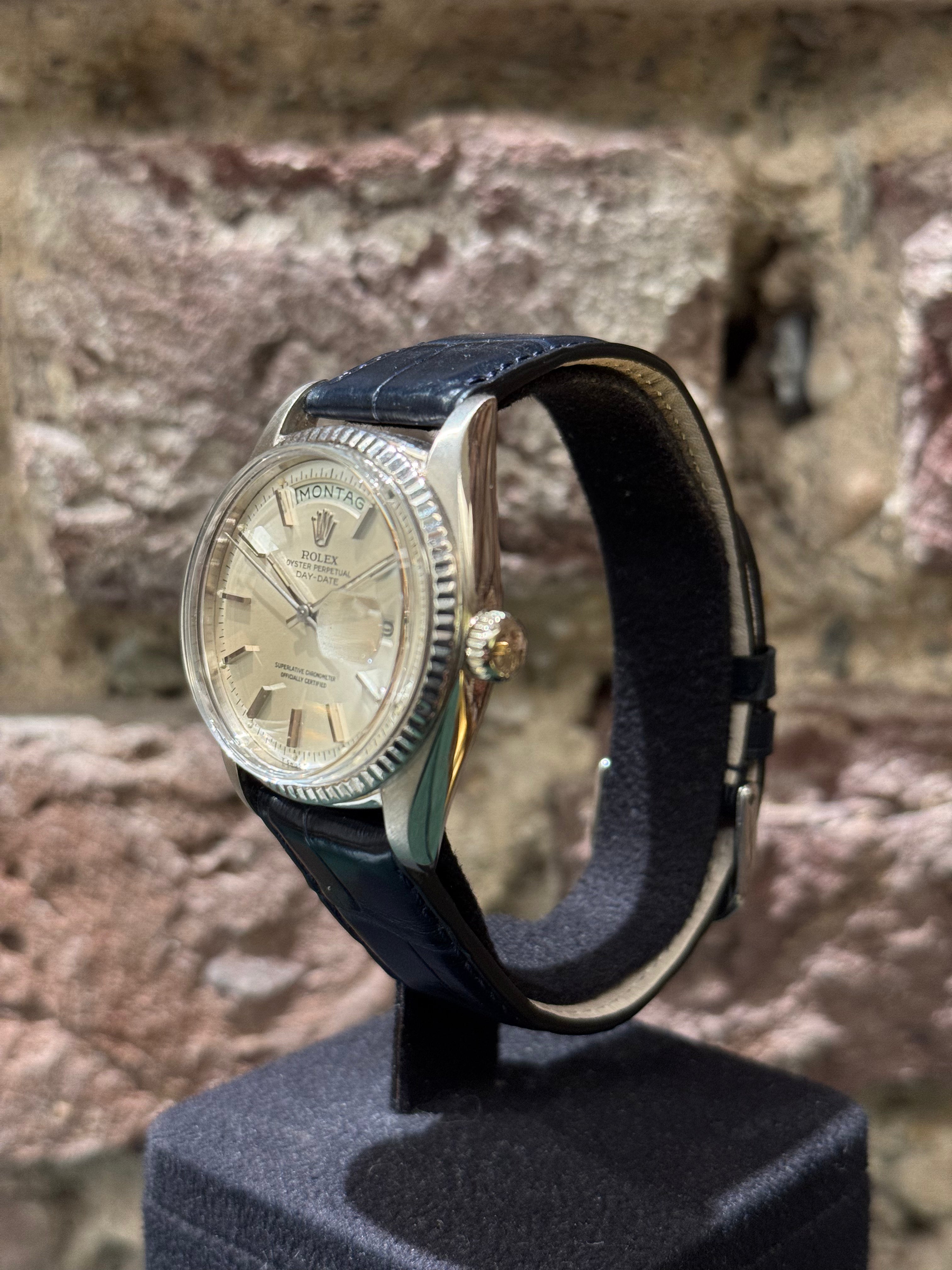 Rolex Daydate 36 - Silbernes Ziffernblatt, Ref. 1803