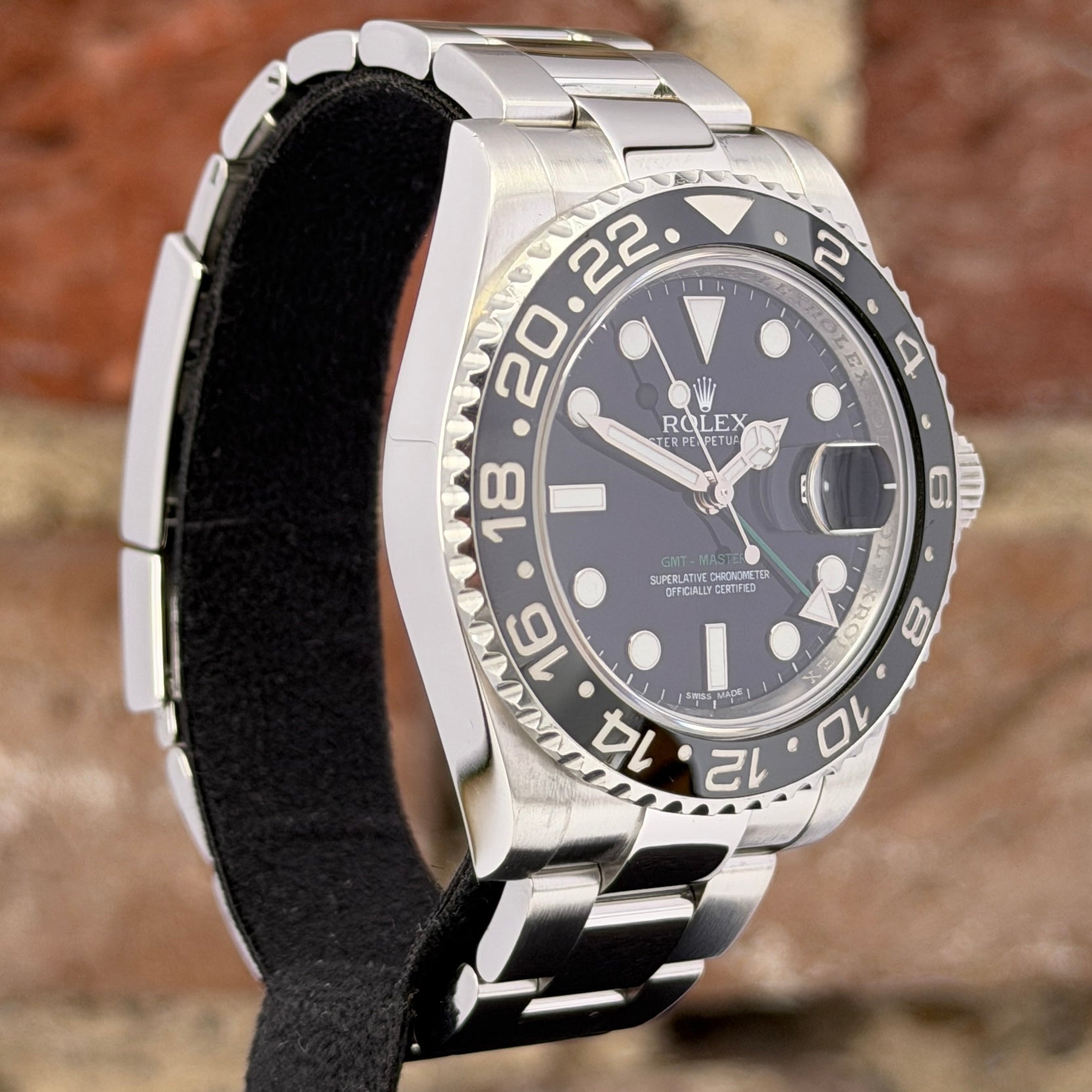 Rolex Gmt Master 40 - Schwarzes Zifferblatt, Modell 2014, Ref.116710LN