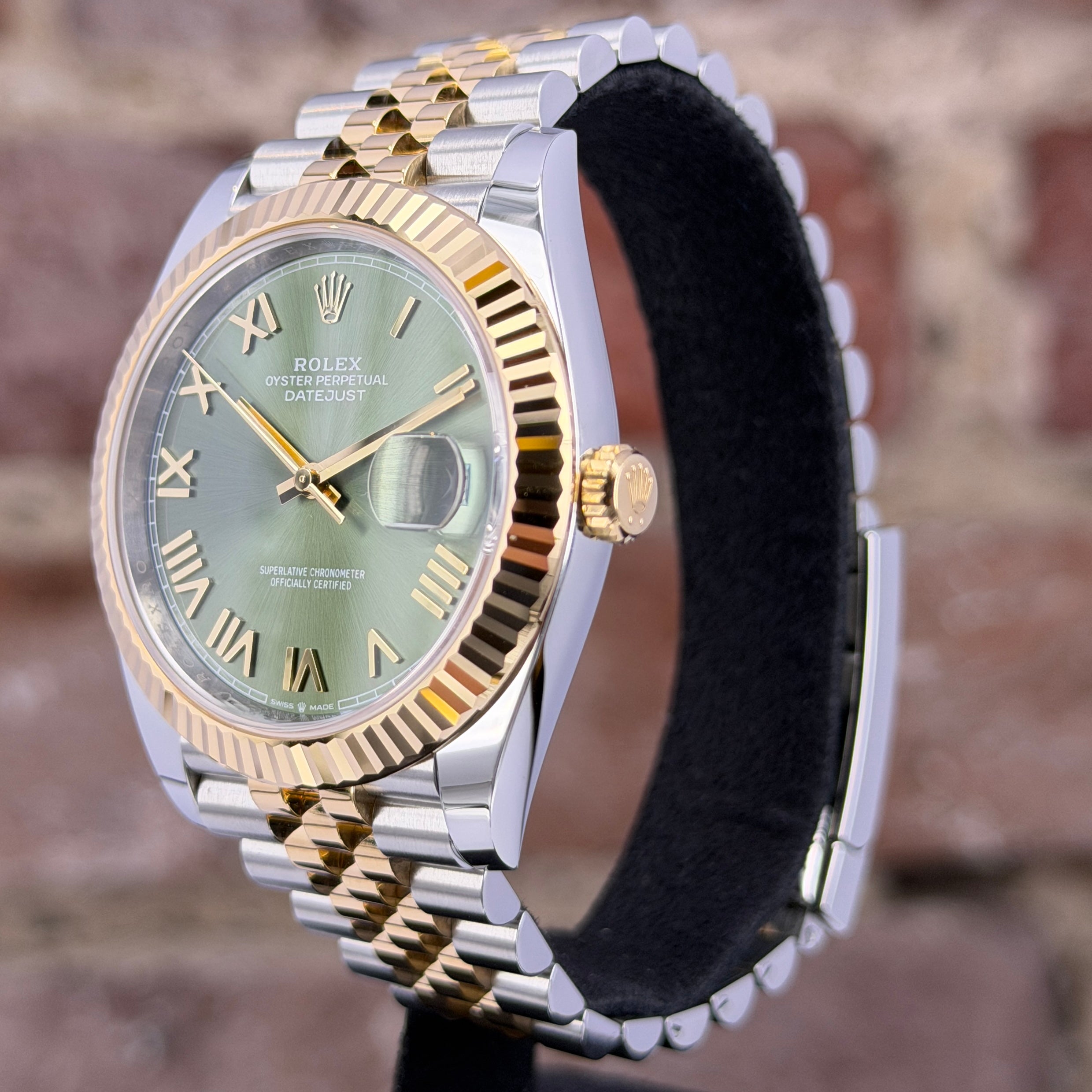 Rolex Datejust 41 – Olivgrünes Zifferblatt, Modell 2026 Ref.126333