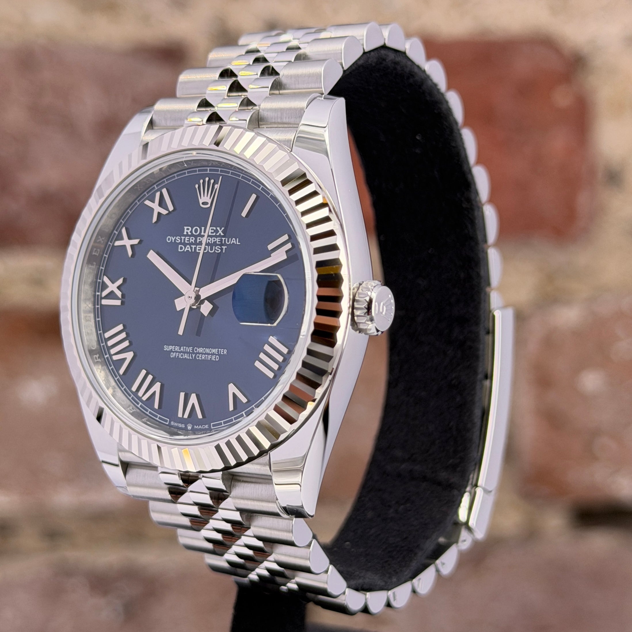 Rolex Datejust 41 - Blaues Zifferblatt, Modell 2026, Ref. 126334