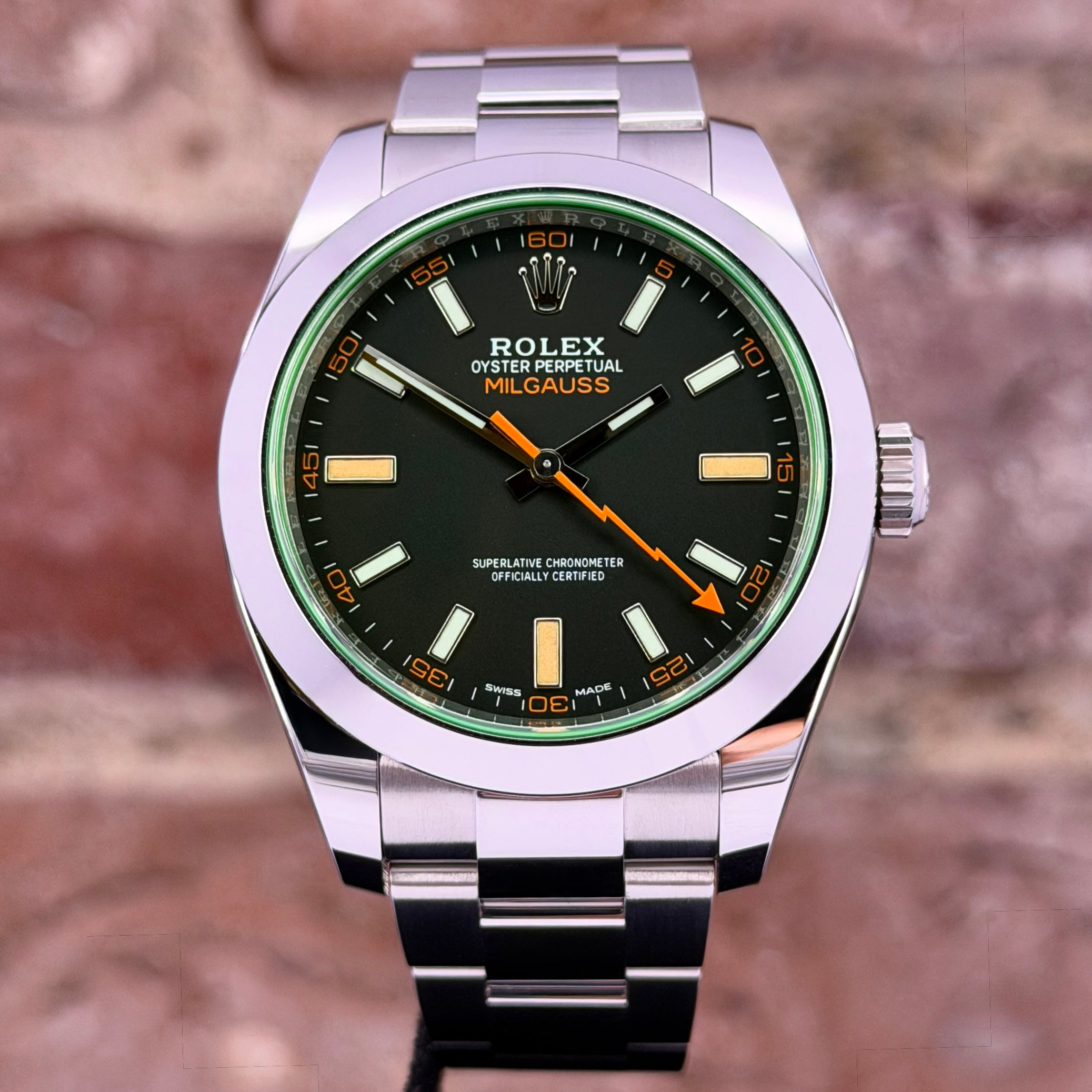 Rolex Milgauss - Schwarzes Zifferblatt, Modell 2023, Ref. 116400GV
