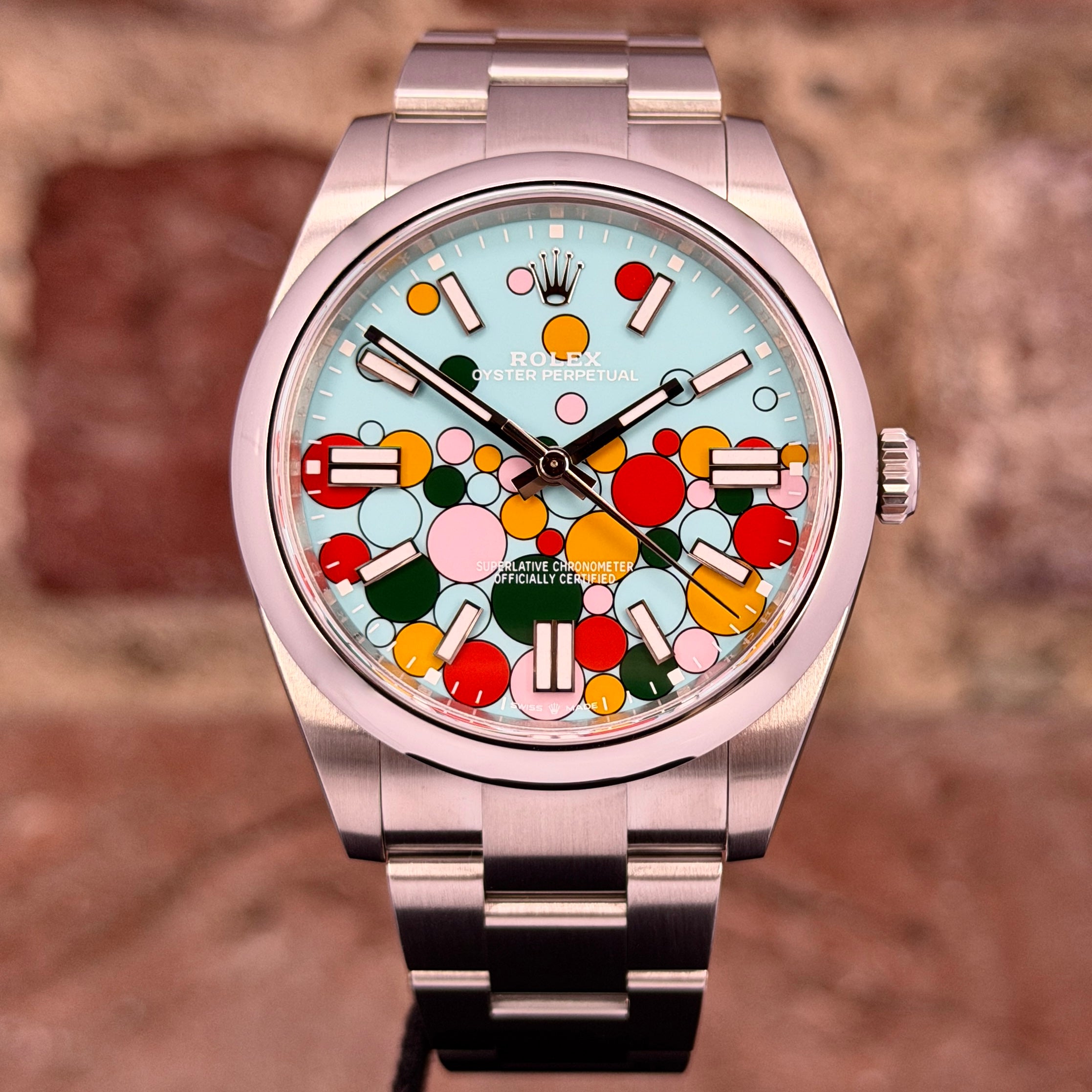 Rolex Oyster Perpetual 41 - Celebration Dial, Modell 2025, Ref.124300