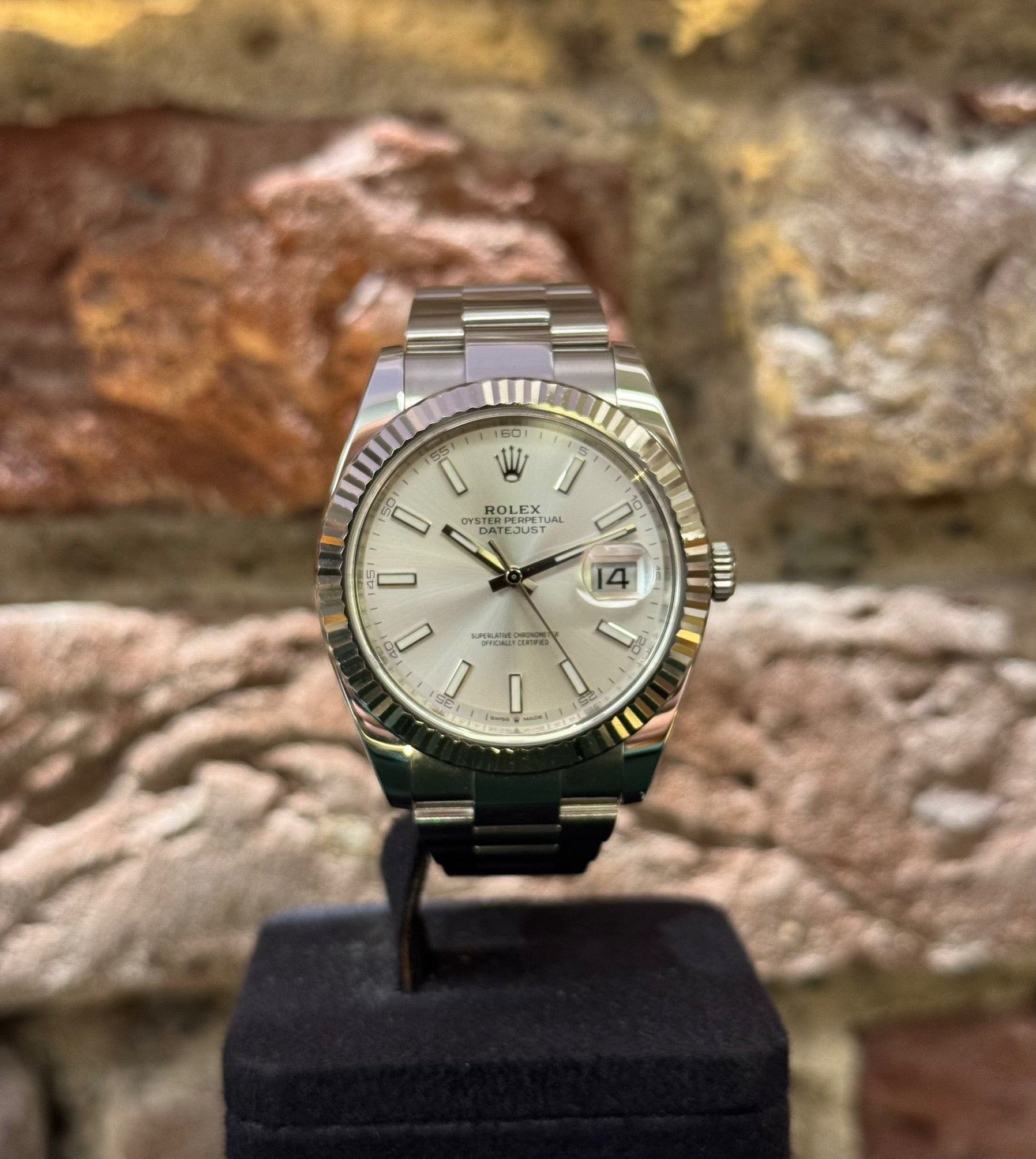 Rolex Datejust 41 - Silbernes Zifferblatt, Modell 2020, Ref.126334