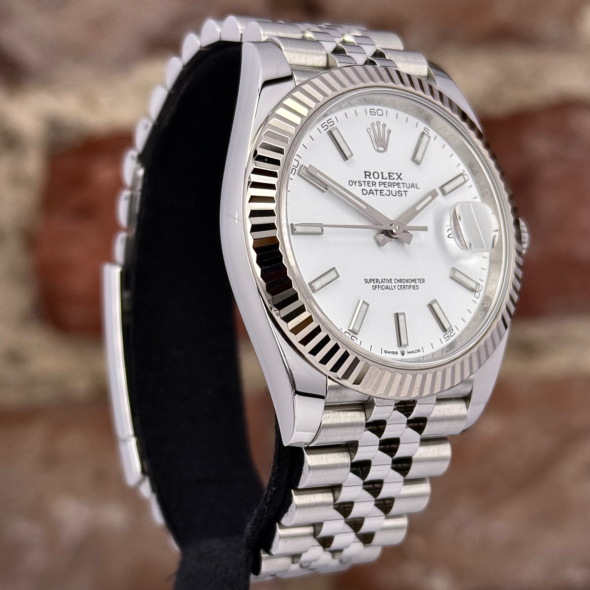 Rolex Datejust 41 - Weißes Zifferblatt, Modell 2021, Ref.126334