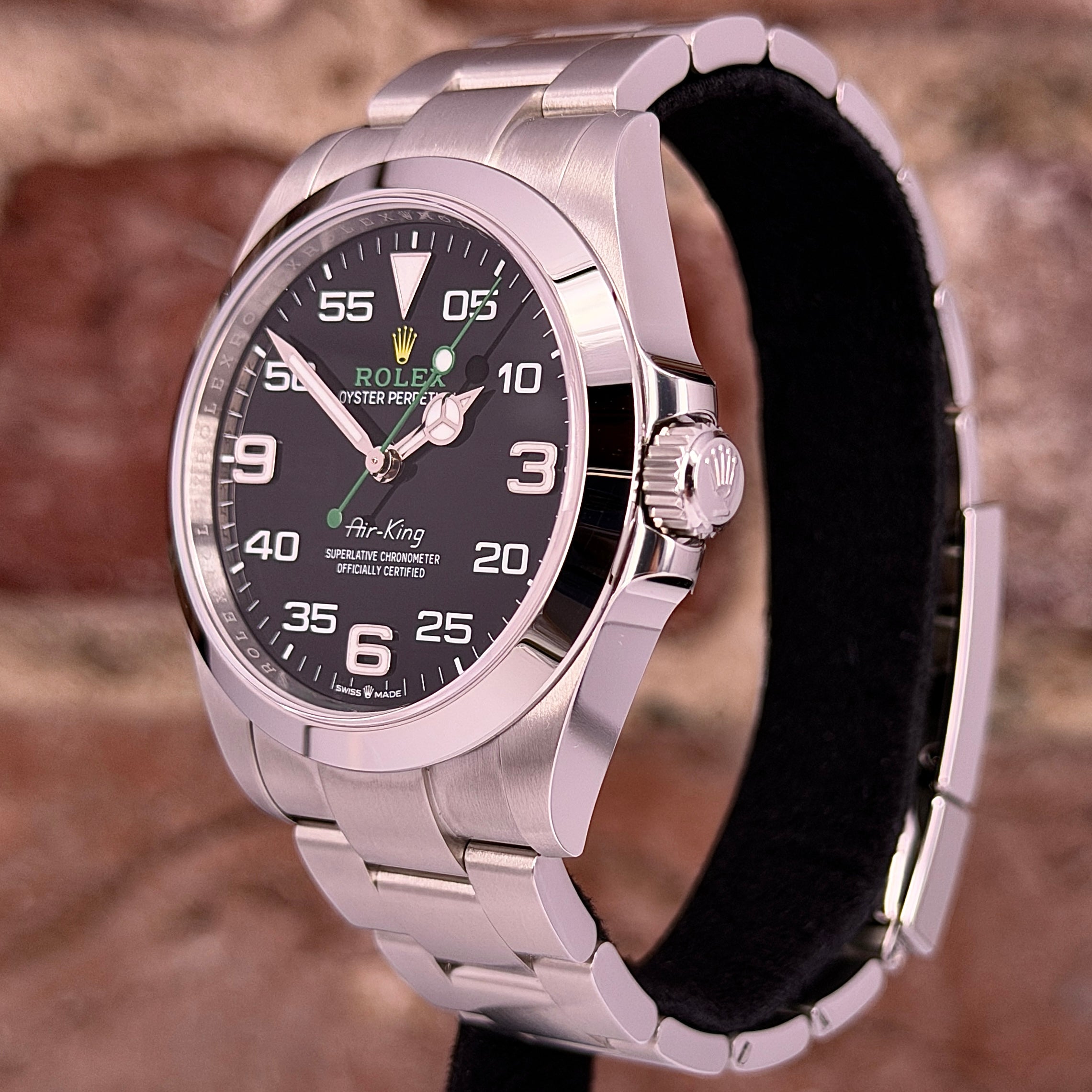 Rolex Airking - Schwarzes Zifferblatt, Modell 2026, Ref.126900