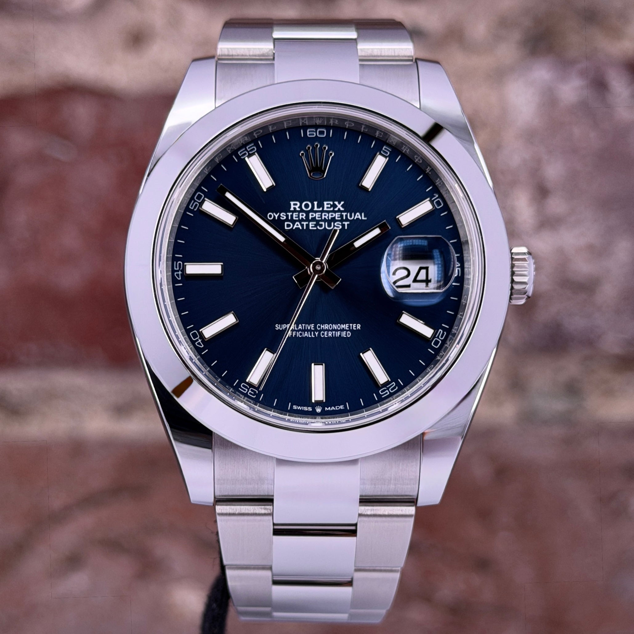 Rolex Datejust 41 - Blaues Zifferblatt, Modell 2026, Ref.126300