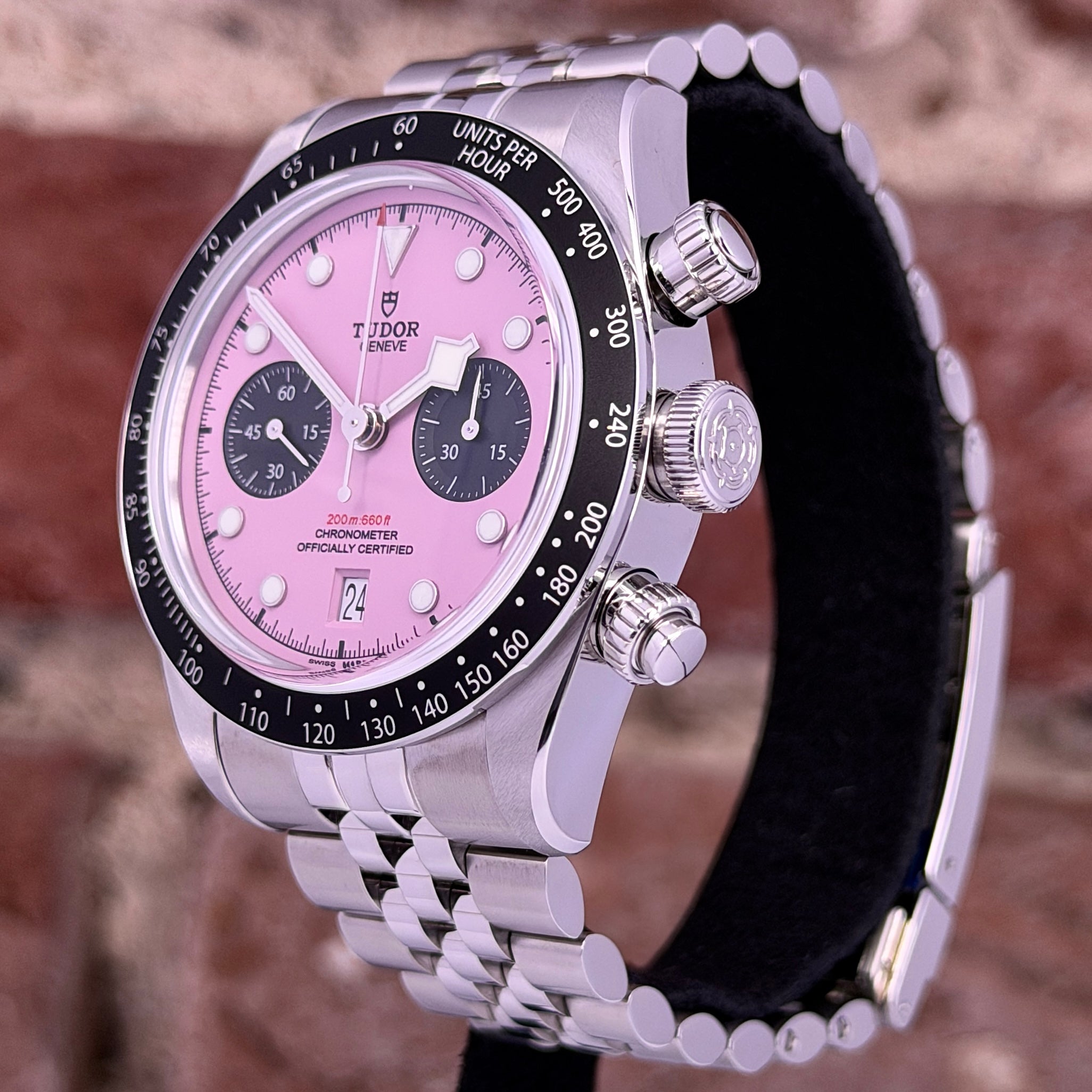 Tudor Black Bay Pro 41 - Pinkes Zifferblatt ‘Flamingo‘, Modell 2026, Ref.79360N