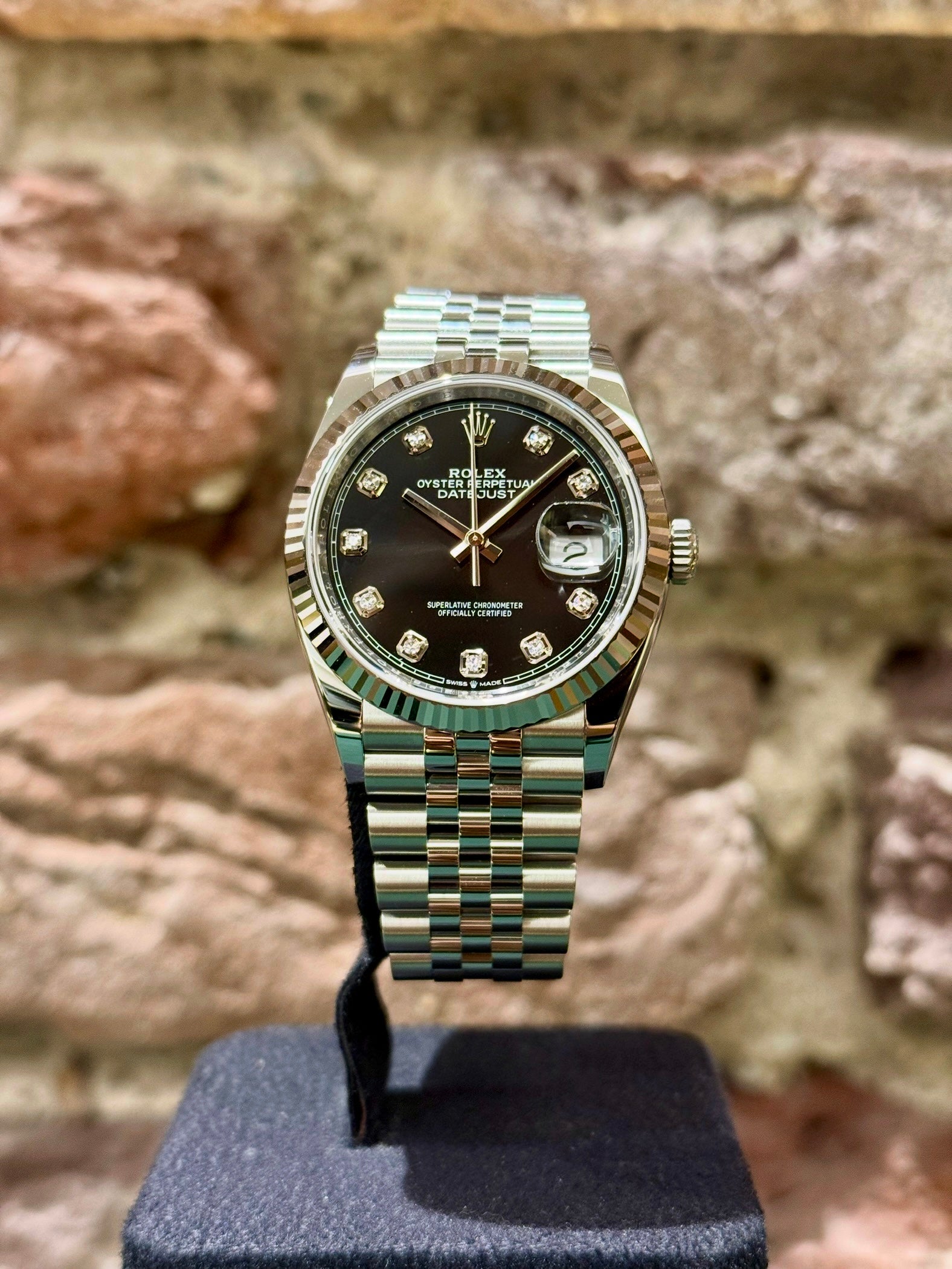 Rolex Datejust 36 - Schwarzes Ziffernblatt, Modell 2025, Ref. 126234