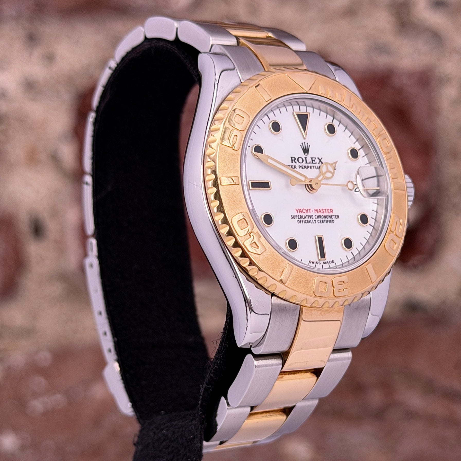 Rolex Yacht-Master 35 - Weißes Zifferblatt, Ref. 168623