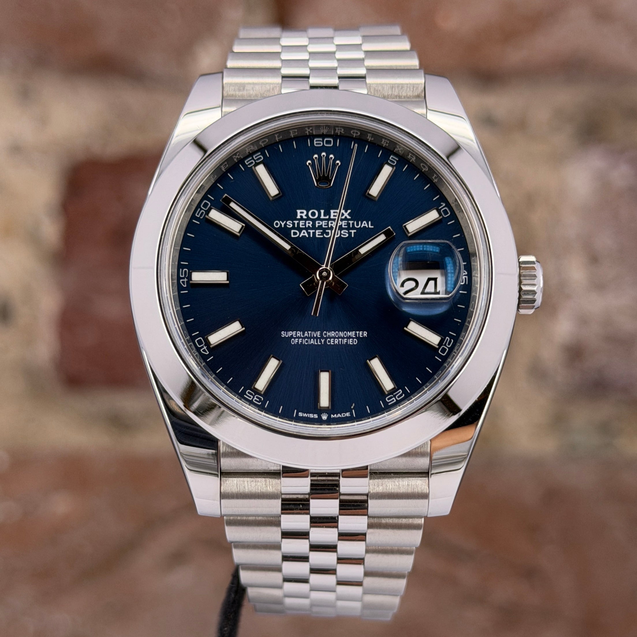 Rolex Datejust 41 – Blaues Zifferblatt, Modell 2021, Ref. 126300