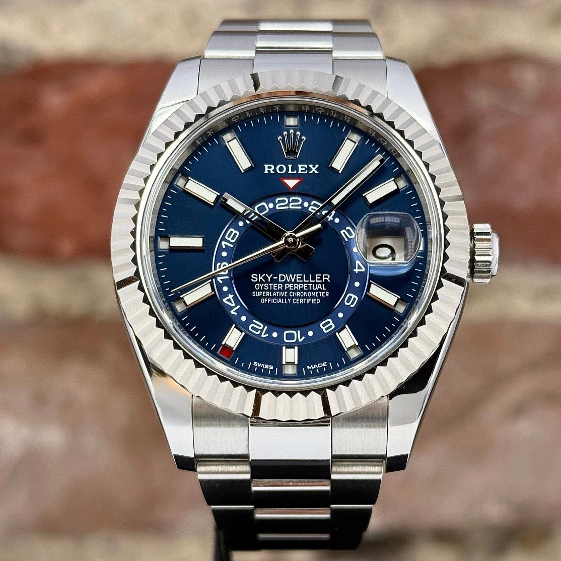 Rolex Sky-Dweller - Blaues Zifferblatt, Modell 2024, Ref. 336934