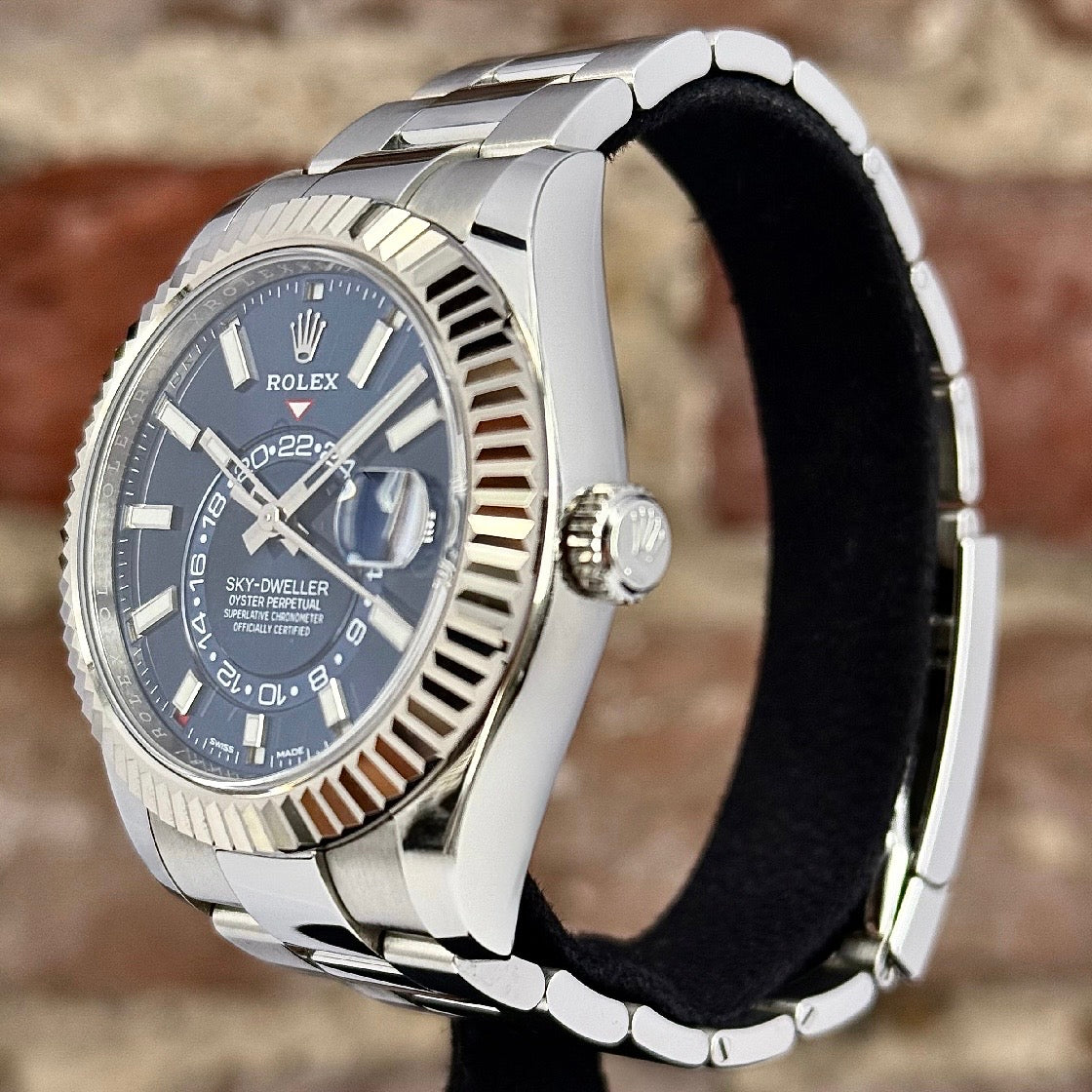 Rolex Sky-Dweller - Blaues Zifferblatt, Modell 2024, Ref. 336934