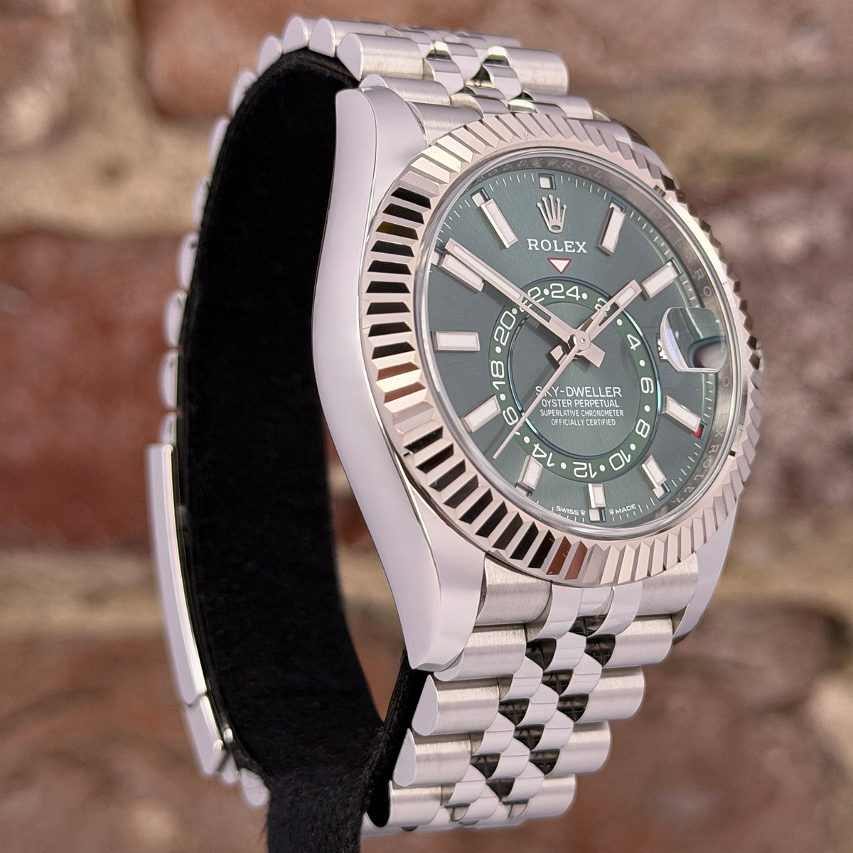 Rolex Skydweller - Grünes Zifferblatt, Modell 2024, Ref.336934