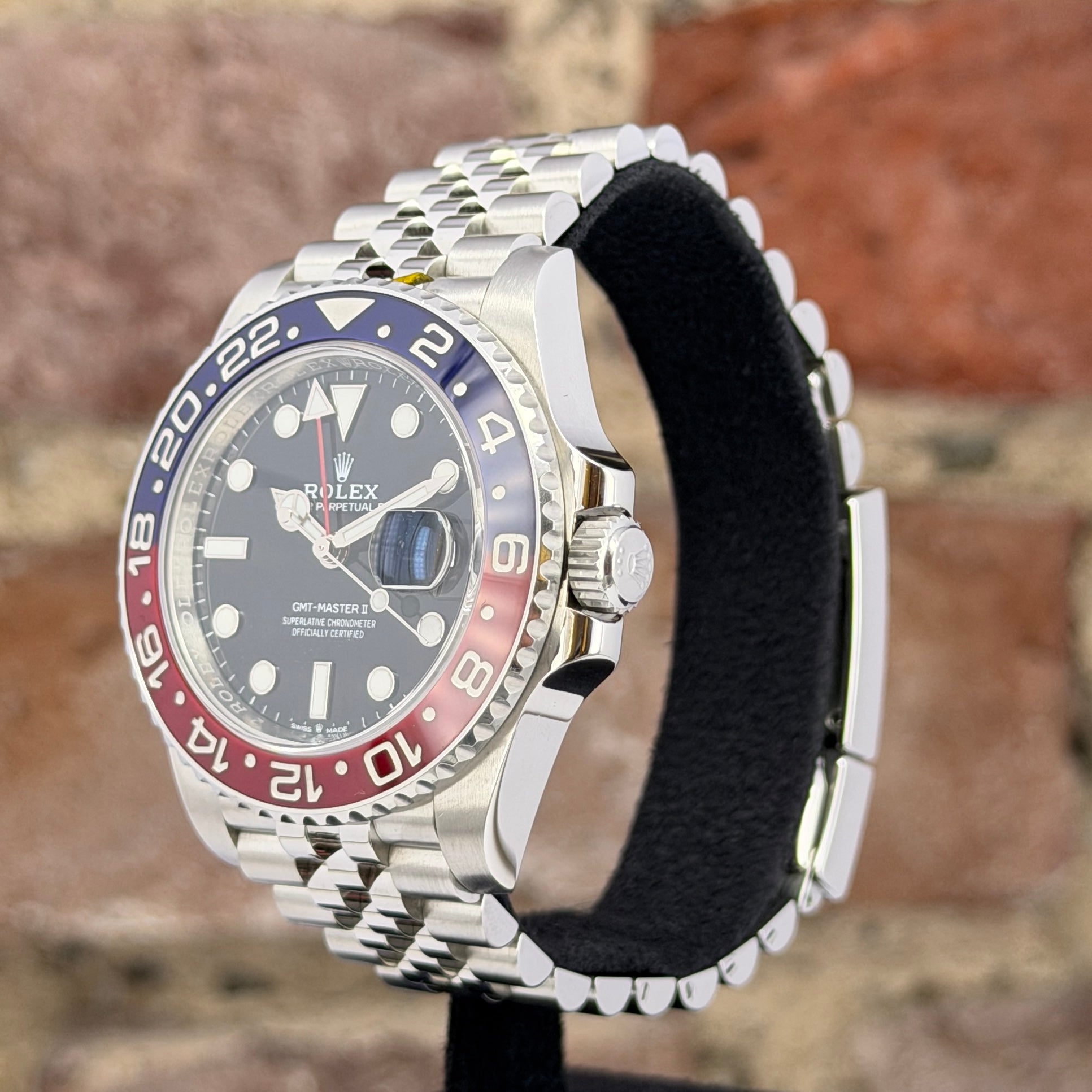 Rolex GMT Master II – Schwarzes Zifferblatt, Modell 2018, Ref. 126710BLRO