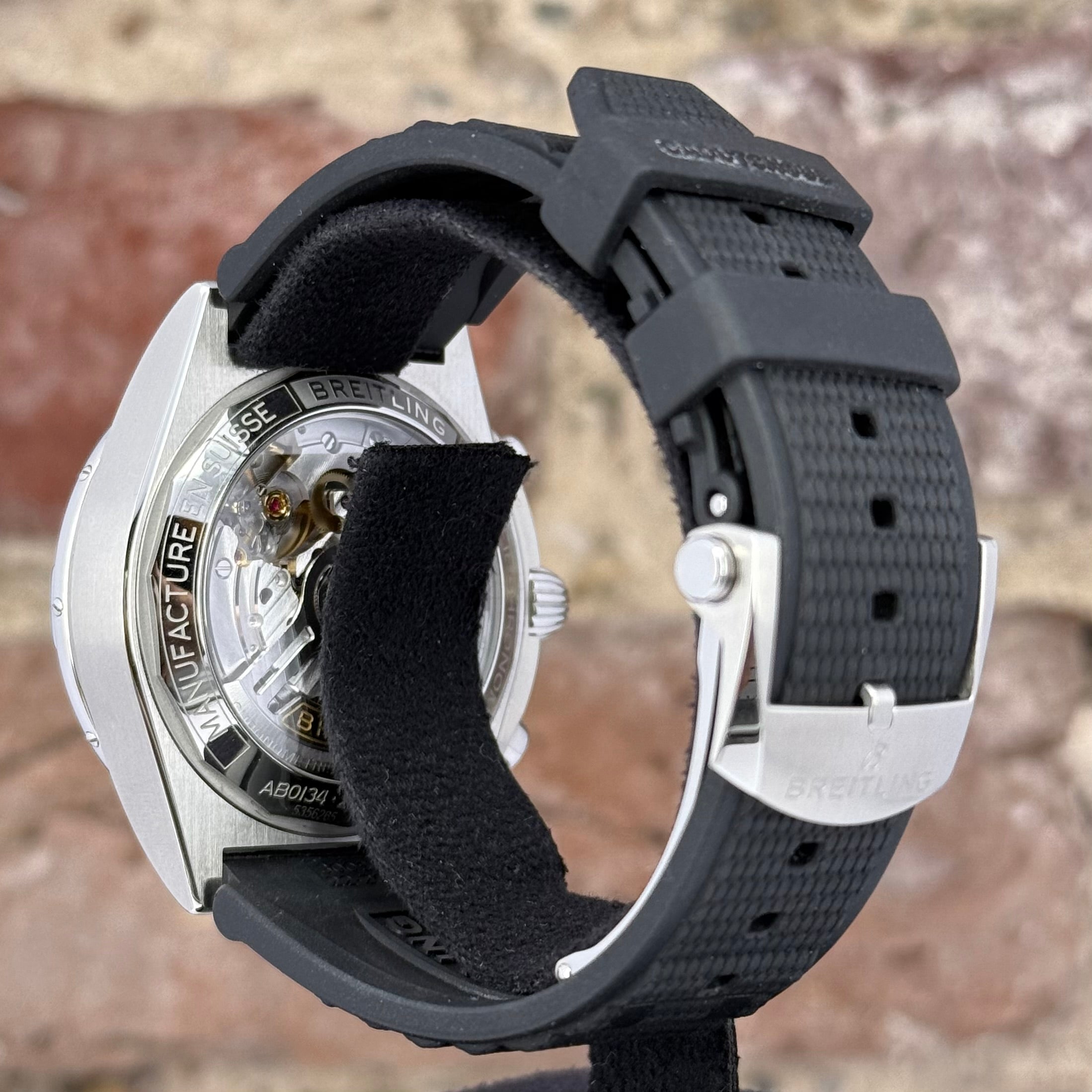 Breitling Super Chronomat - Silbernes Zifferblatt, Modell 2025, Ref.AB0134