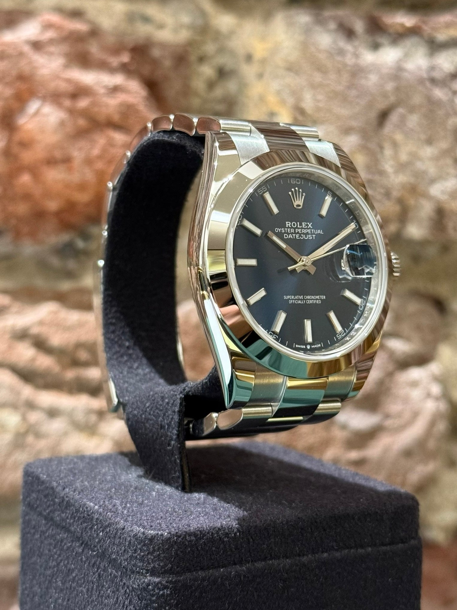 Rolex Datejust 41 - Blaues Zifferblatt, Modell 2025, Ref.126300