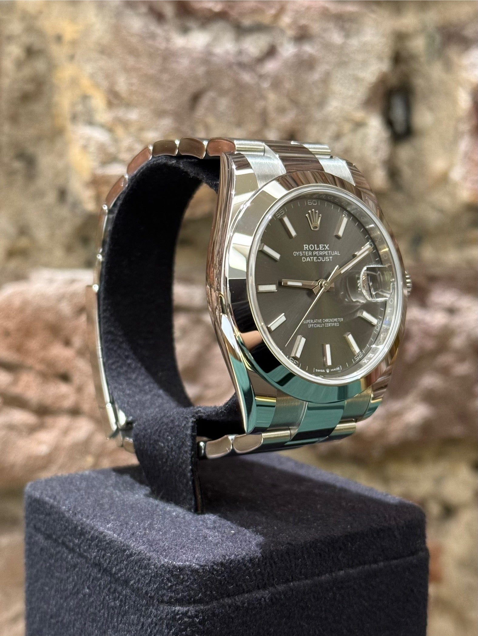 Rolex Datejust 41, Graues Zifferblatt, Modell 2025, Ref.126300