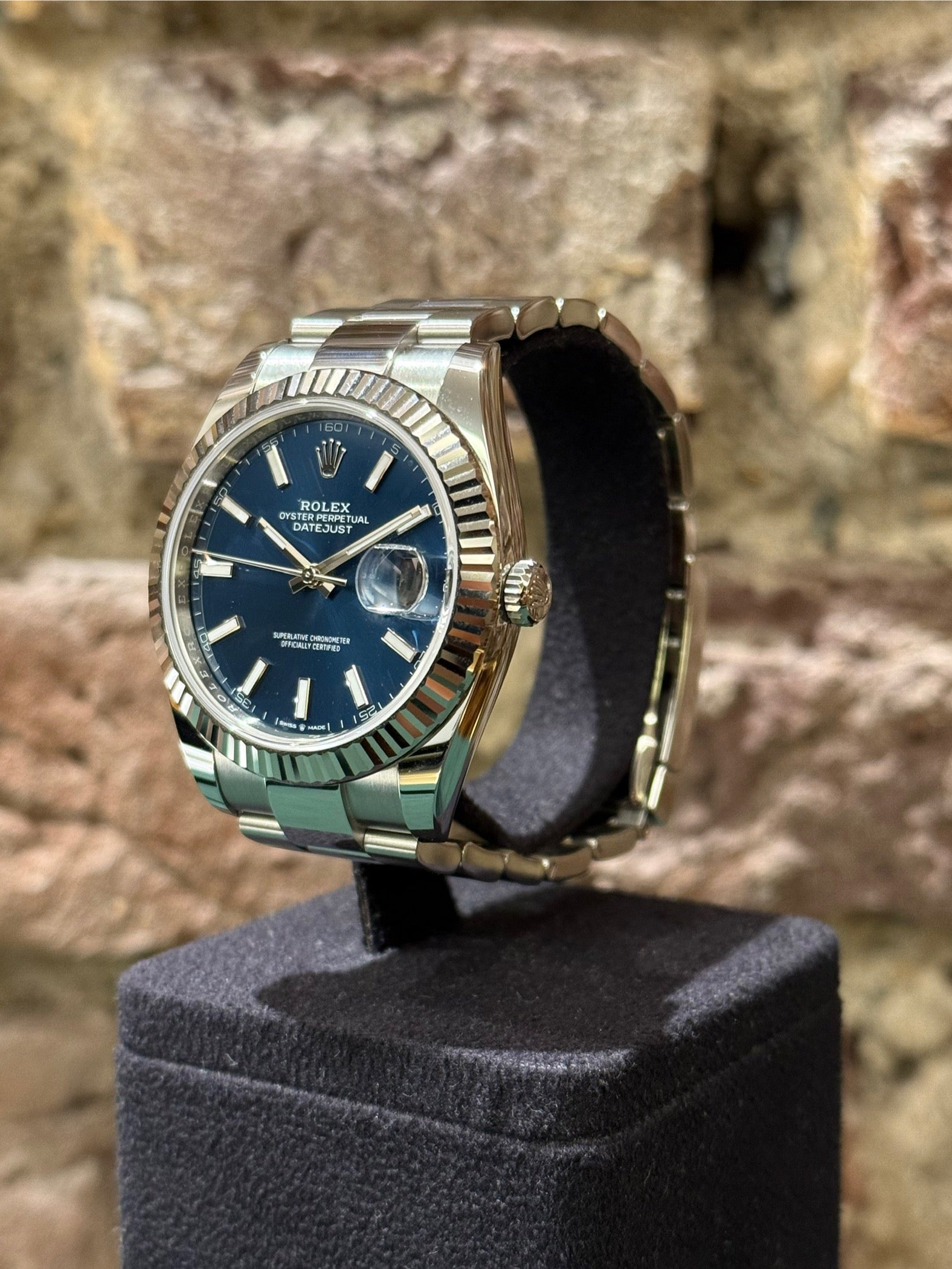 Rolex Datejust 41 – Blaues Zifferblatt, Modell 2025 Ref. 126334