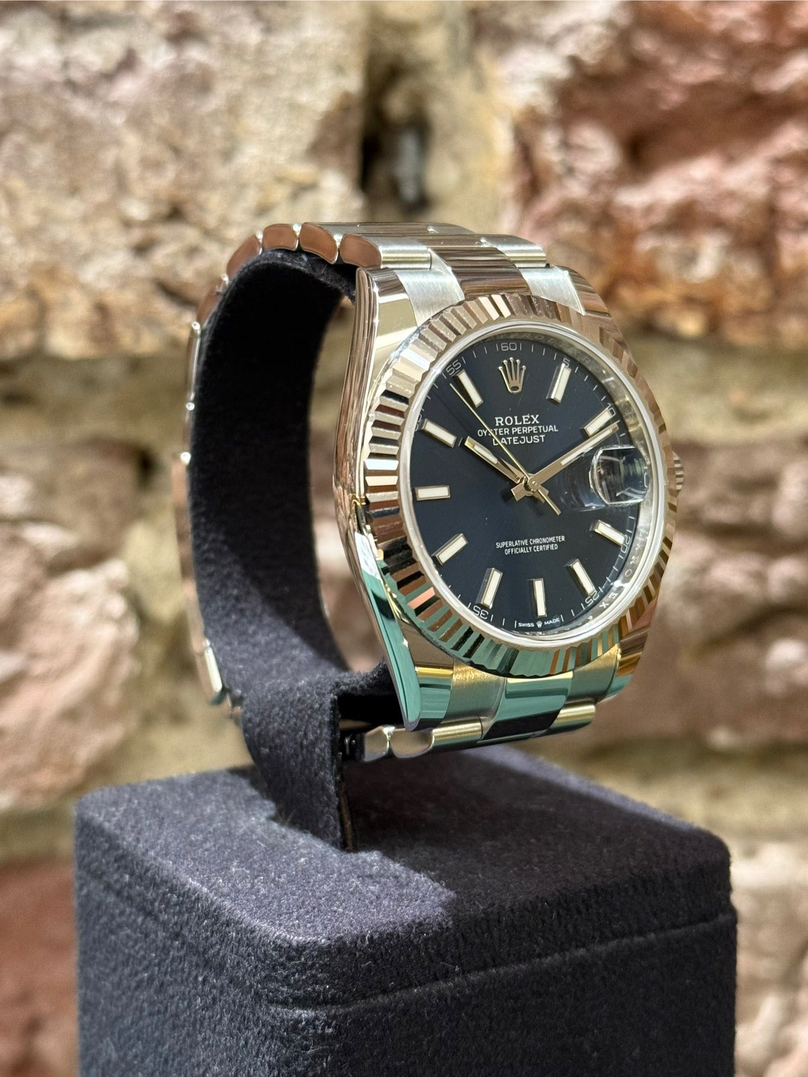 Rolex Datejust 41 – Blaues Zifferblatt, Modell 2025 Ref. 126334