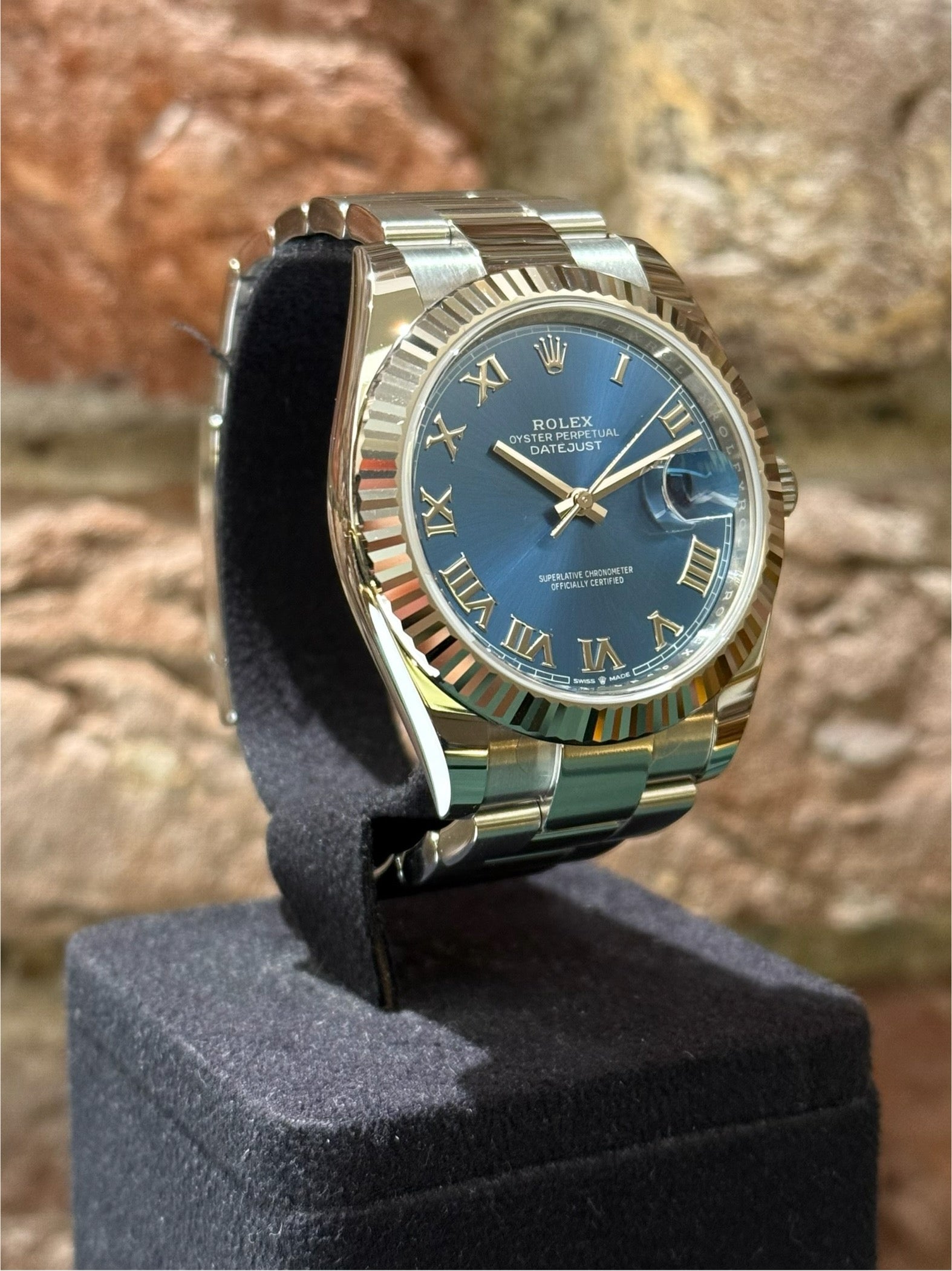 Rolex Datejust 41 -  Blaues Zifferblatt, Modell 2021, Ref. 126334