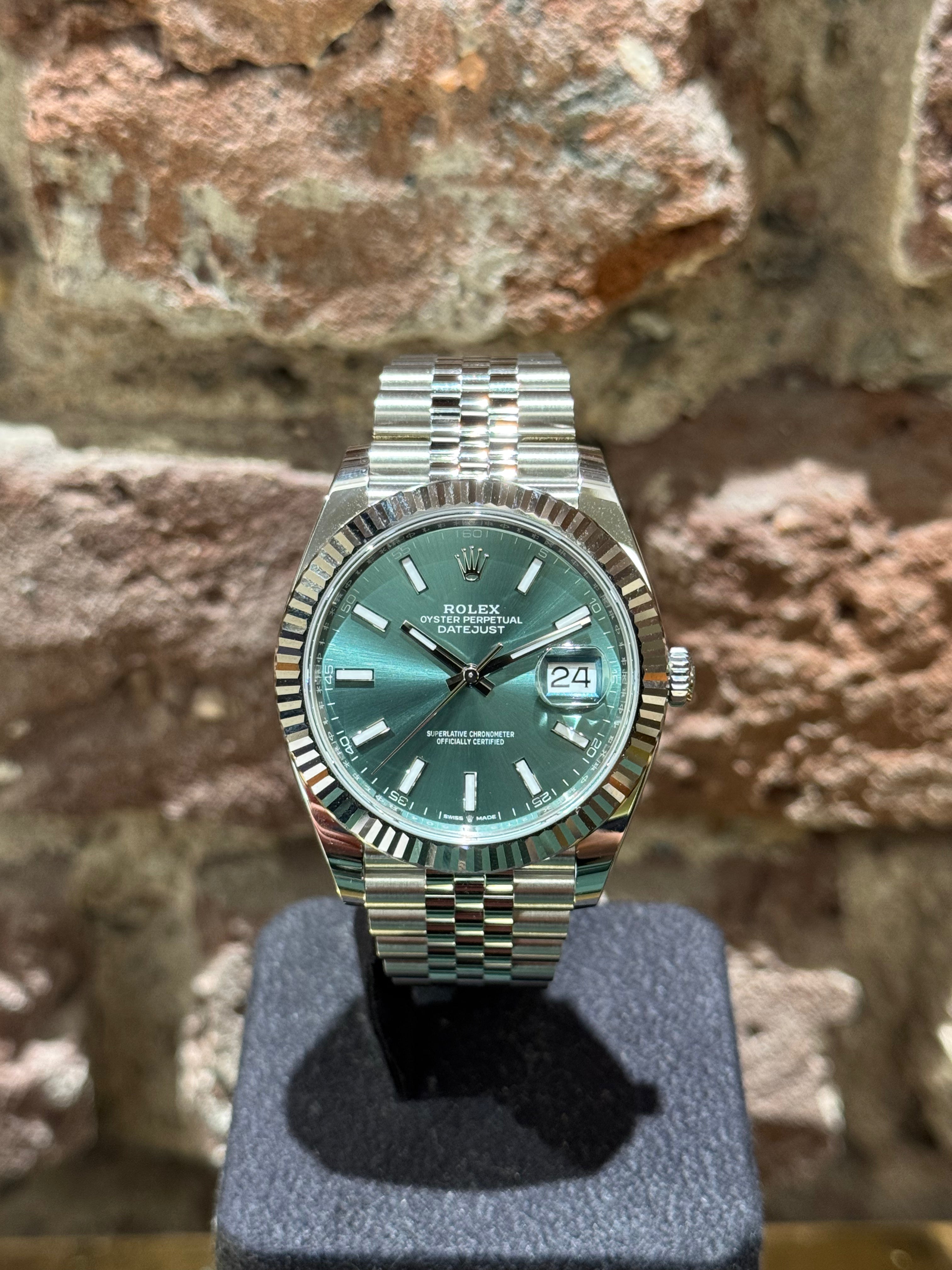 Rolex Datejust 41 - Grünes Zifferblatt, Modell 2022, Ref.126334