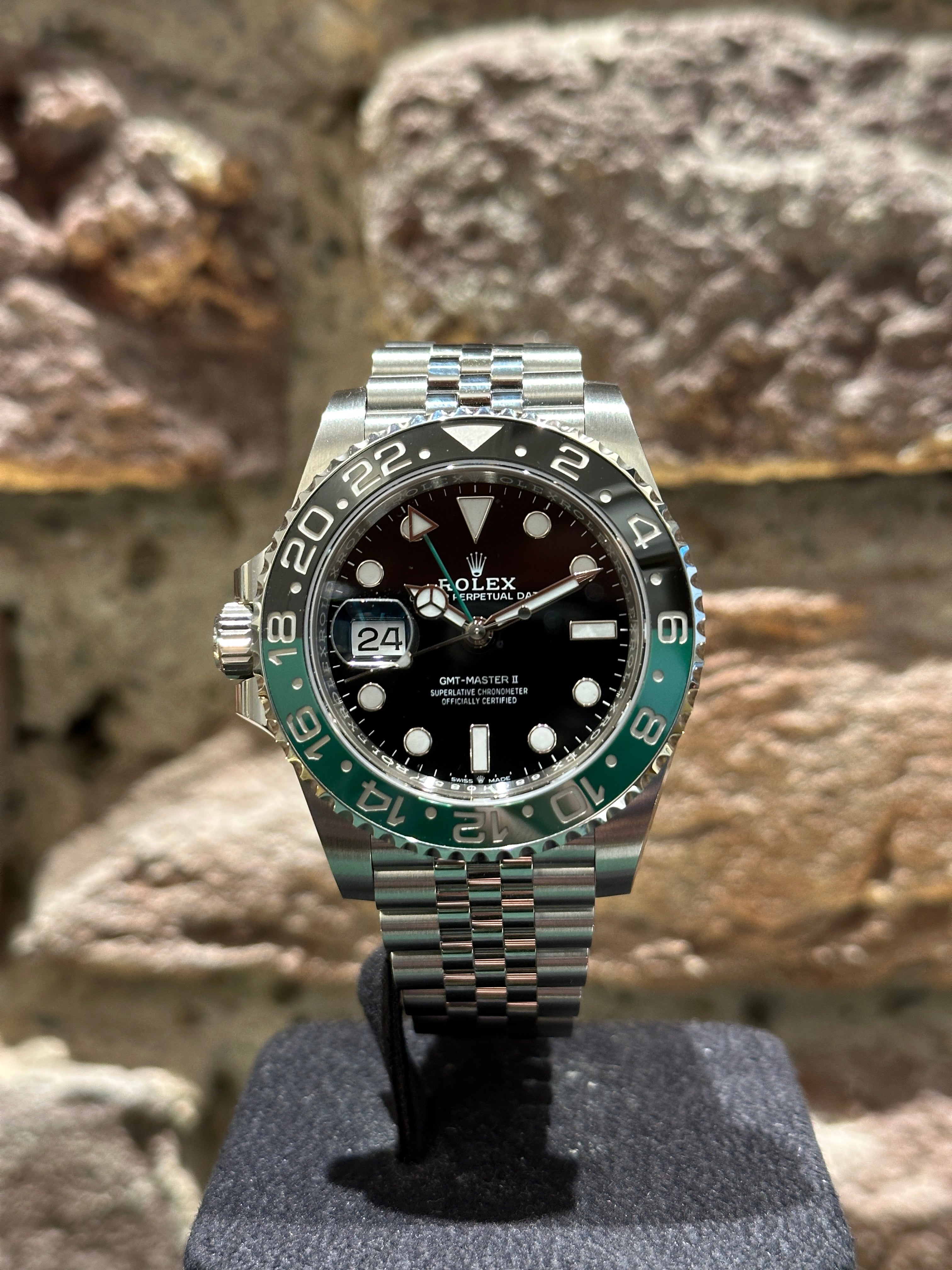 Rolex Gmt Master 40, Schwarzes Zifferblatt, Modell 2023, Ref.126720VNTR