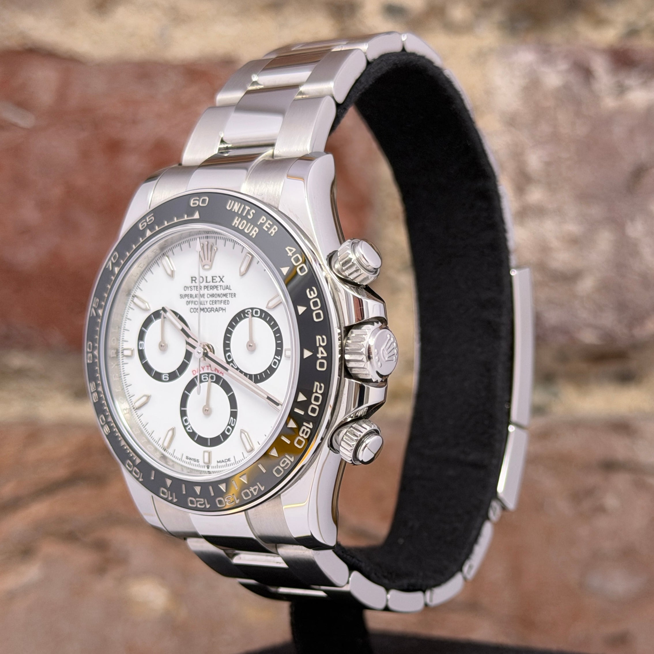Rolex Daytona 40 - Weißes Zifferblatt, Modell 2024, Ref.126500LN
