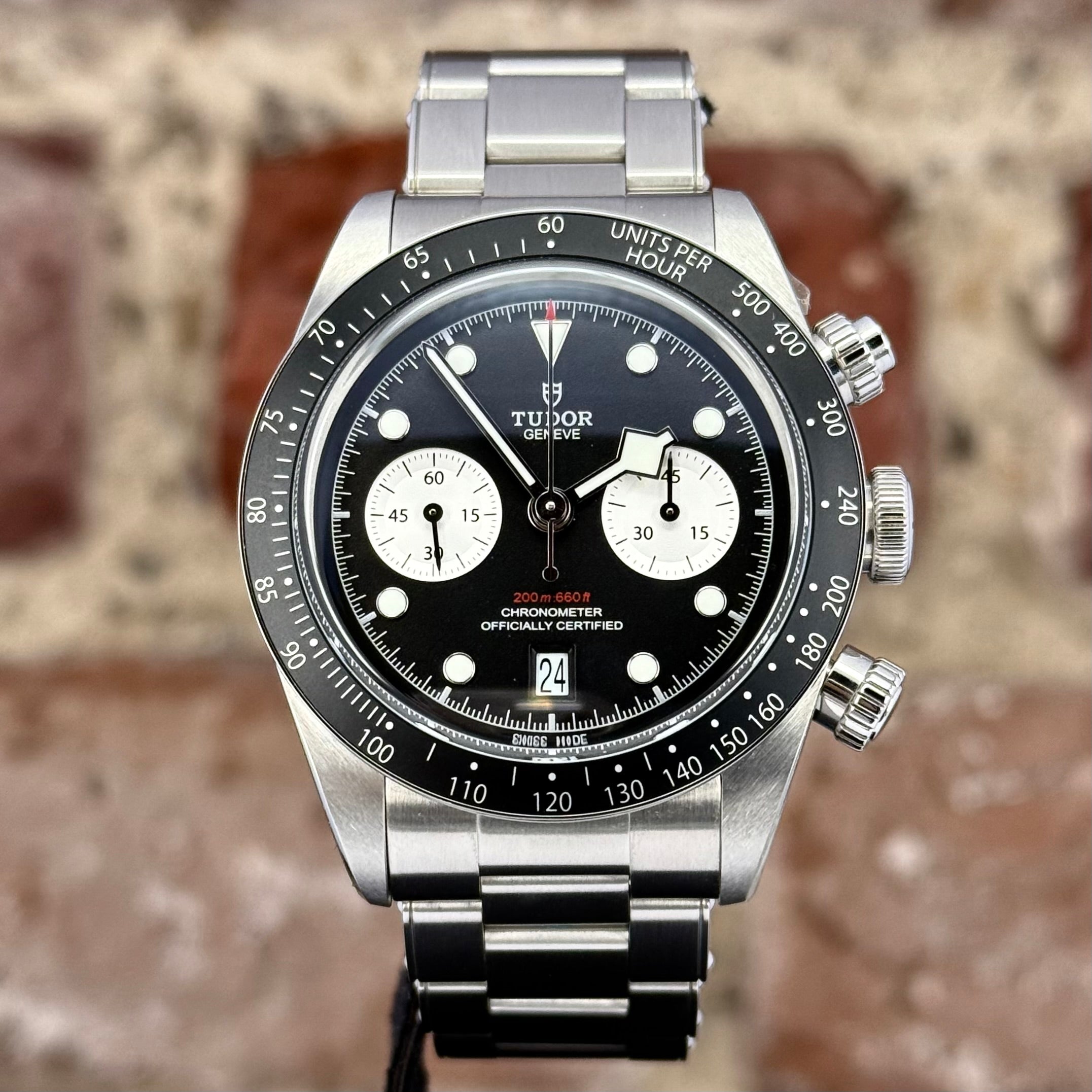 Tudor Black Bay Chrono 41 - Schwarzes Zifferblatt, Modell 2025, Ref. 79360N