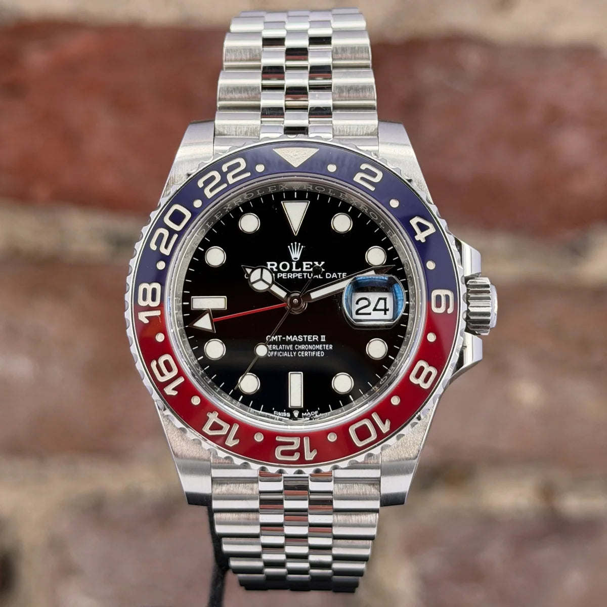 Rolex Gmt Master 40 - Schwarzes Zifferblatt, Modell 2022, Ref. 126710BLRO