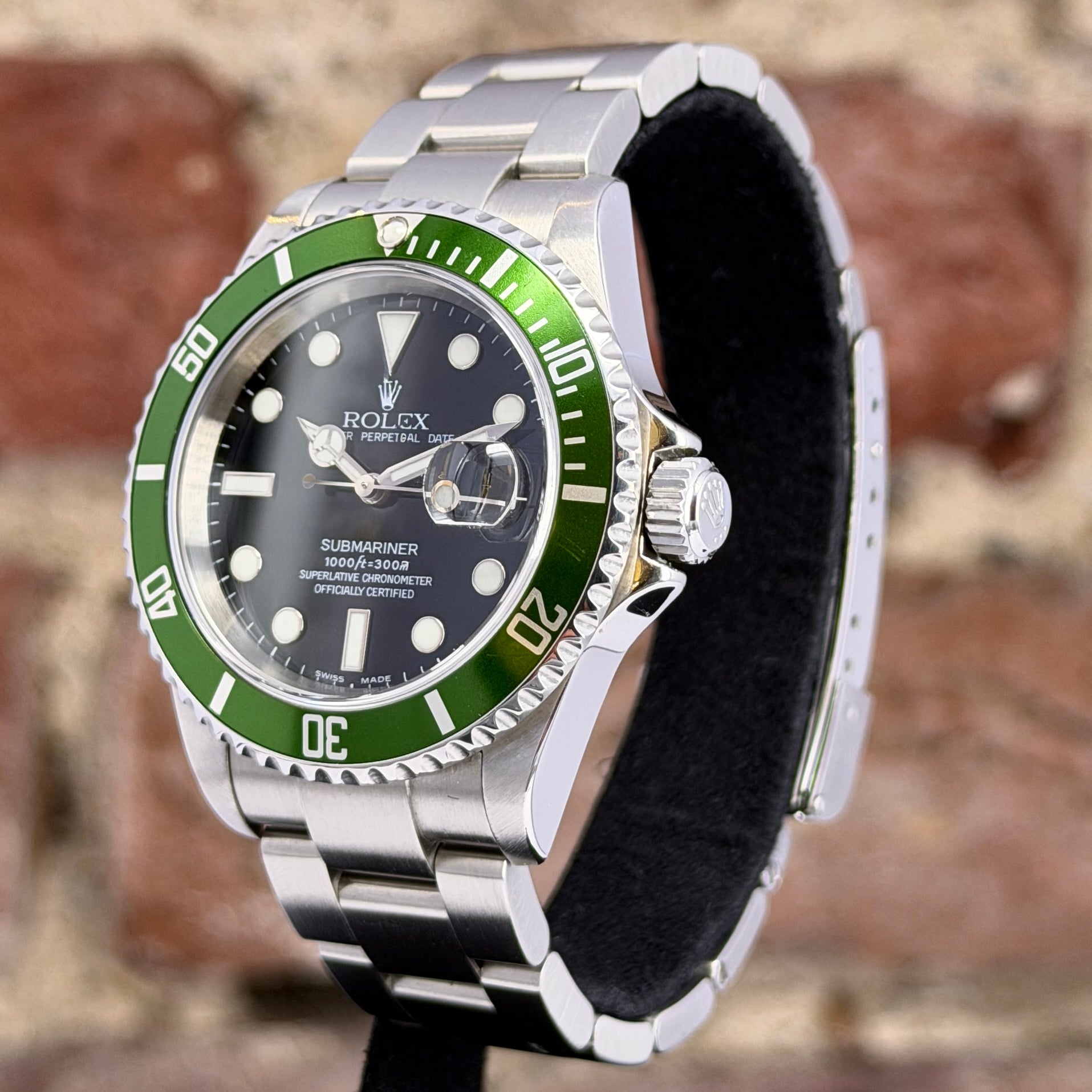 Rolex Submariner 40 - Schwarzes Zifferblatt, Ref.16610LV