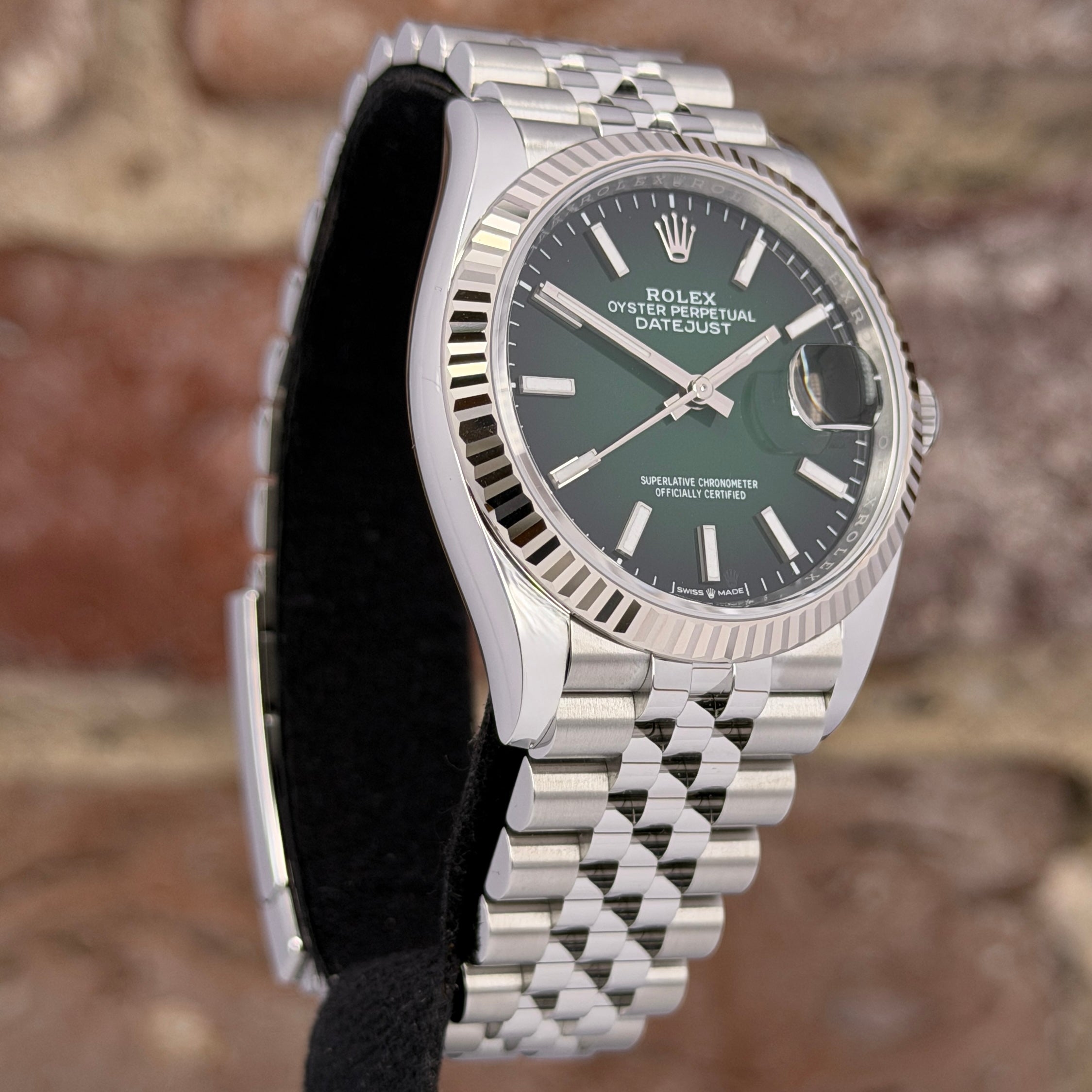Rolex Datejust 36 - Grünes Zifferblatt `Ombre`, Modell 2026, Ref.126234