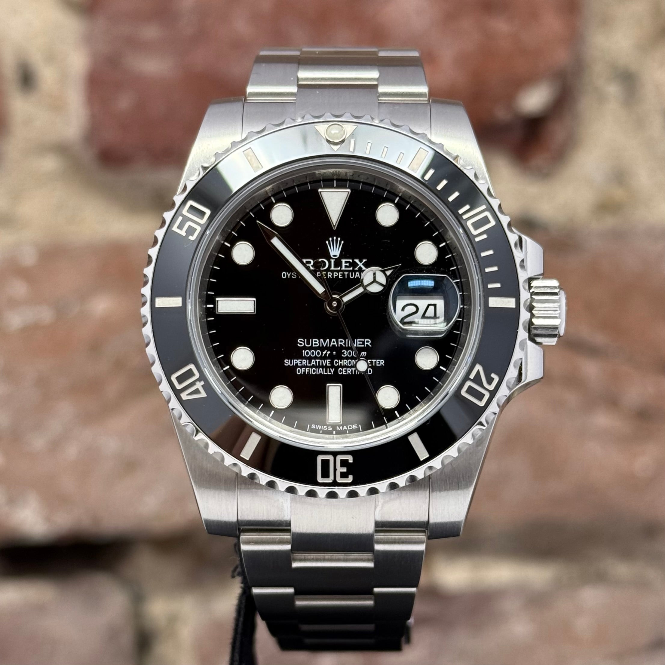 Rolex Submariner Date 40 - Schwarzes Zifferblatt, Modell 2013, Ref. 116610LN