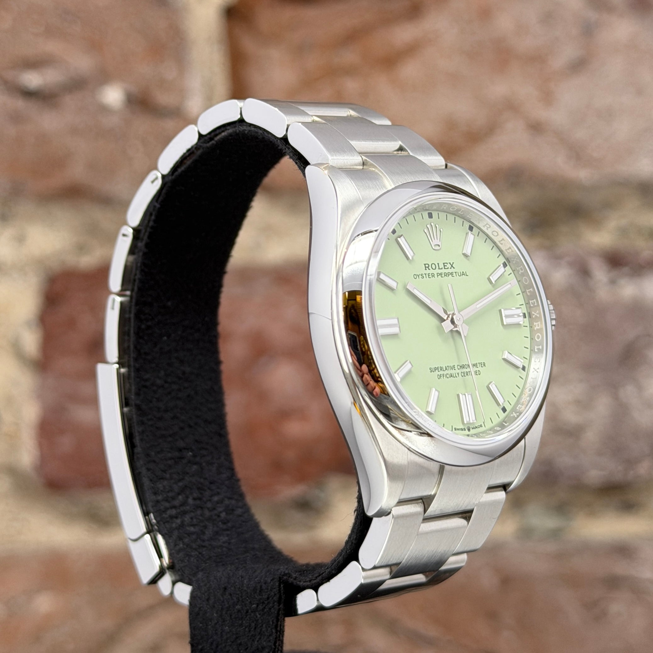 Rolex Oyster Perpetual 36 - Pistachio Zifferblatt, Modell 2025, Ref.126000