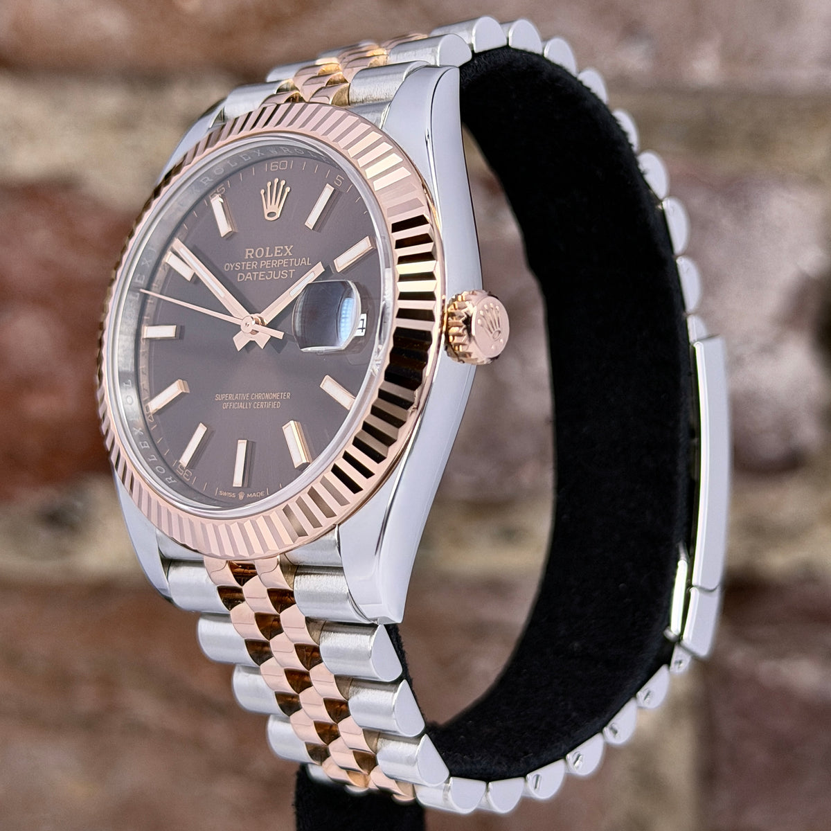 Rolex Datejust 41 – Braunes Zifferblatt `Choco´, Modell 2020 Ref. 126331