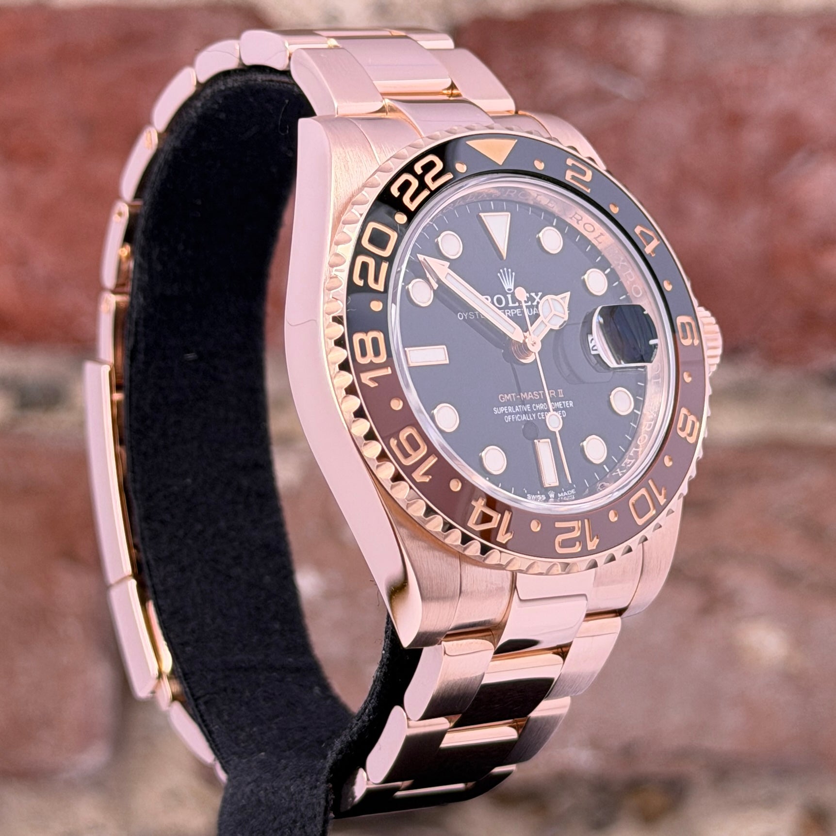 Rolex Gmt-Master II - Schwarzes Zifferblatt, Modell 2020, Ref. 126715CHNR